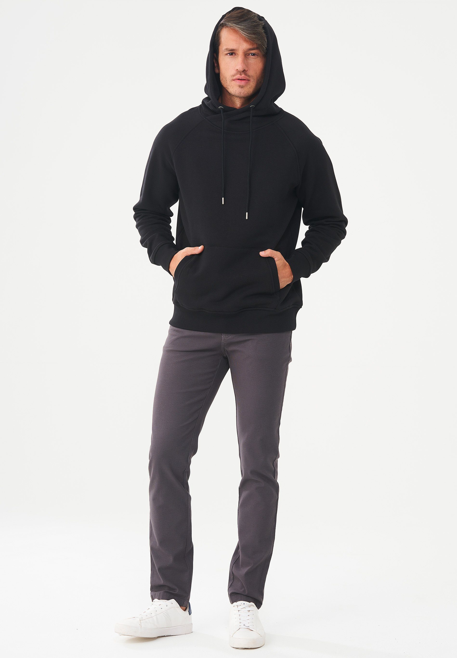 ORGANICATION Sweatshirt Men's Hoodie in Black