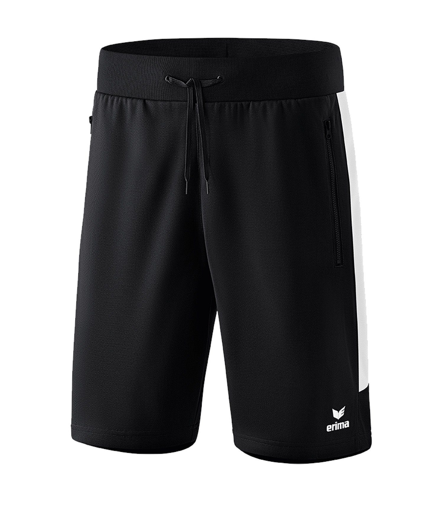 Sporthose Squad schwarzweiss Trainingsshort Erima