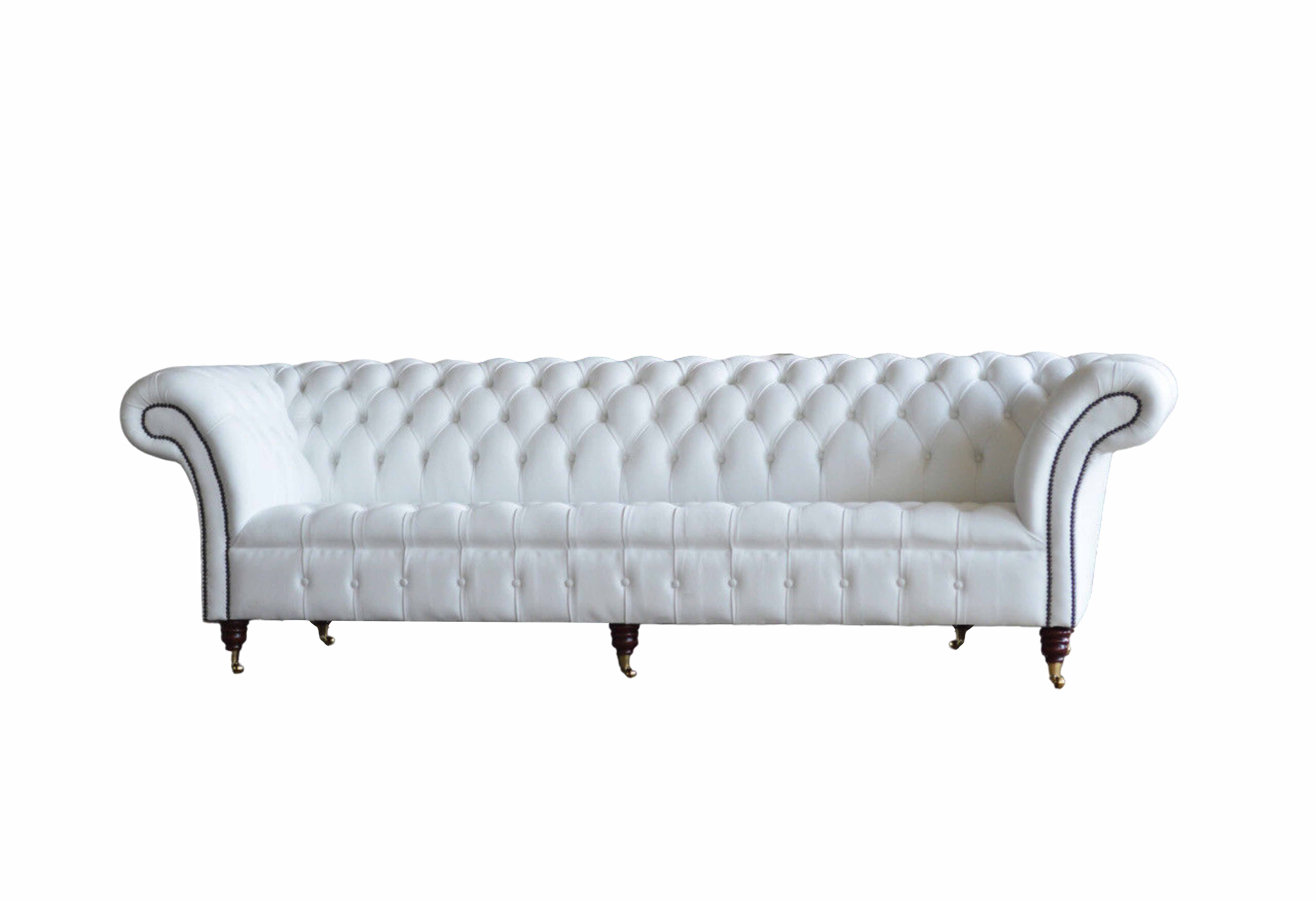 JVmoebel Chesterfield-Sofa, Sofa Chesterfield 4 Sitzer Sofas Couch Klassisch Design Wohnzimmer