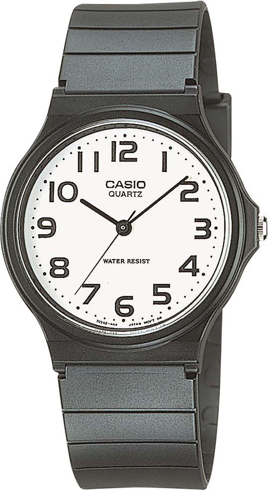 Casio Collection Quarzuhr MQ-24-7B2LEG, Armbanduhr, Mädchen, Jungen, analog, ideal auch als Geschenk