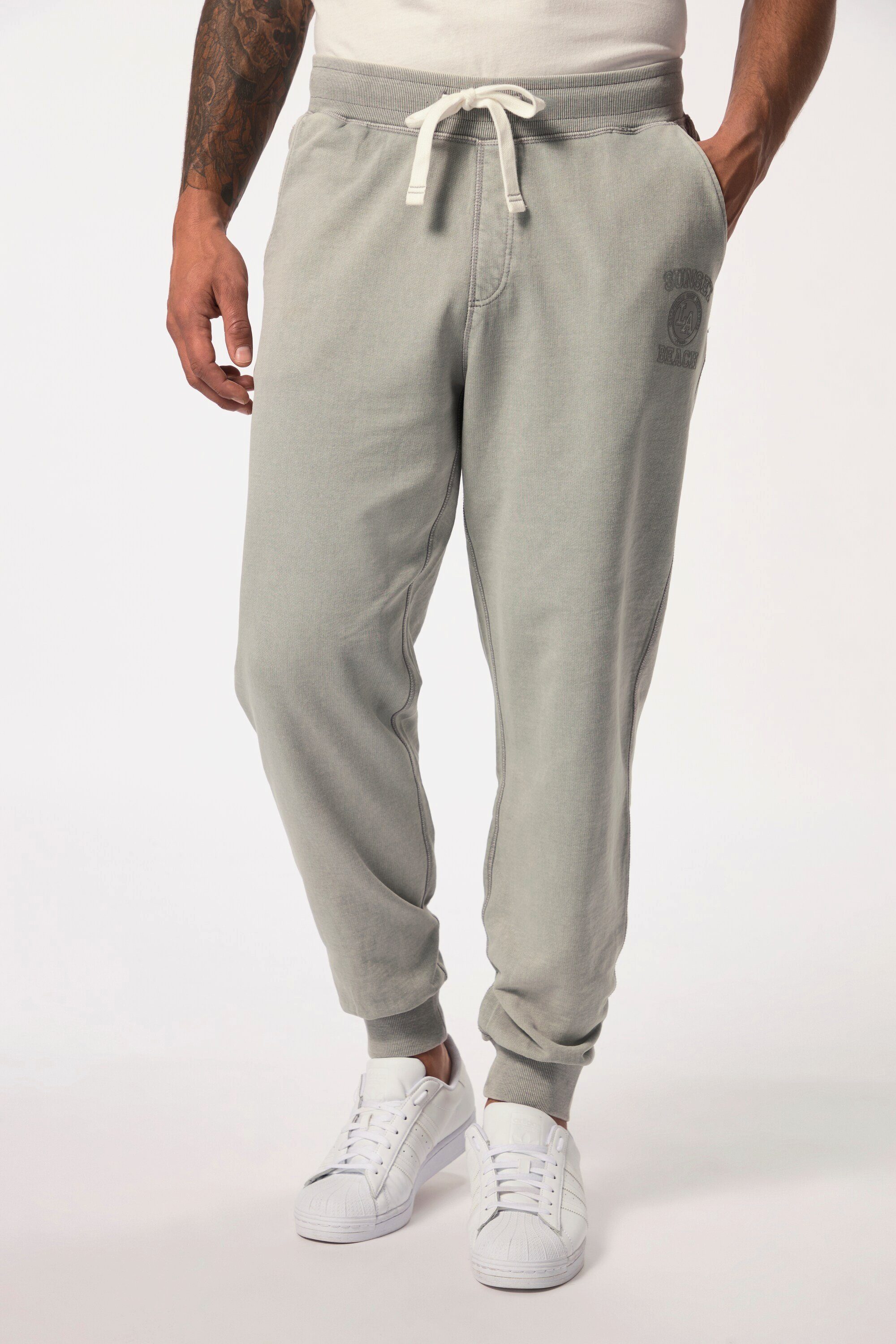 JP1880 Sweathose Sweatpants Jogginghose Vintage-Wash Elastikbund