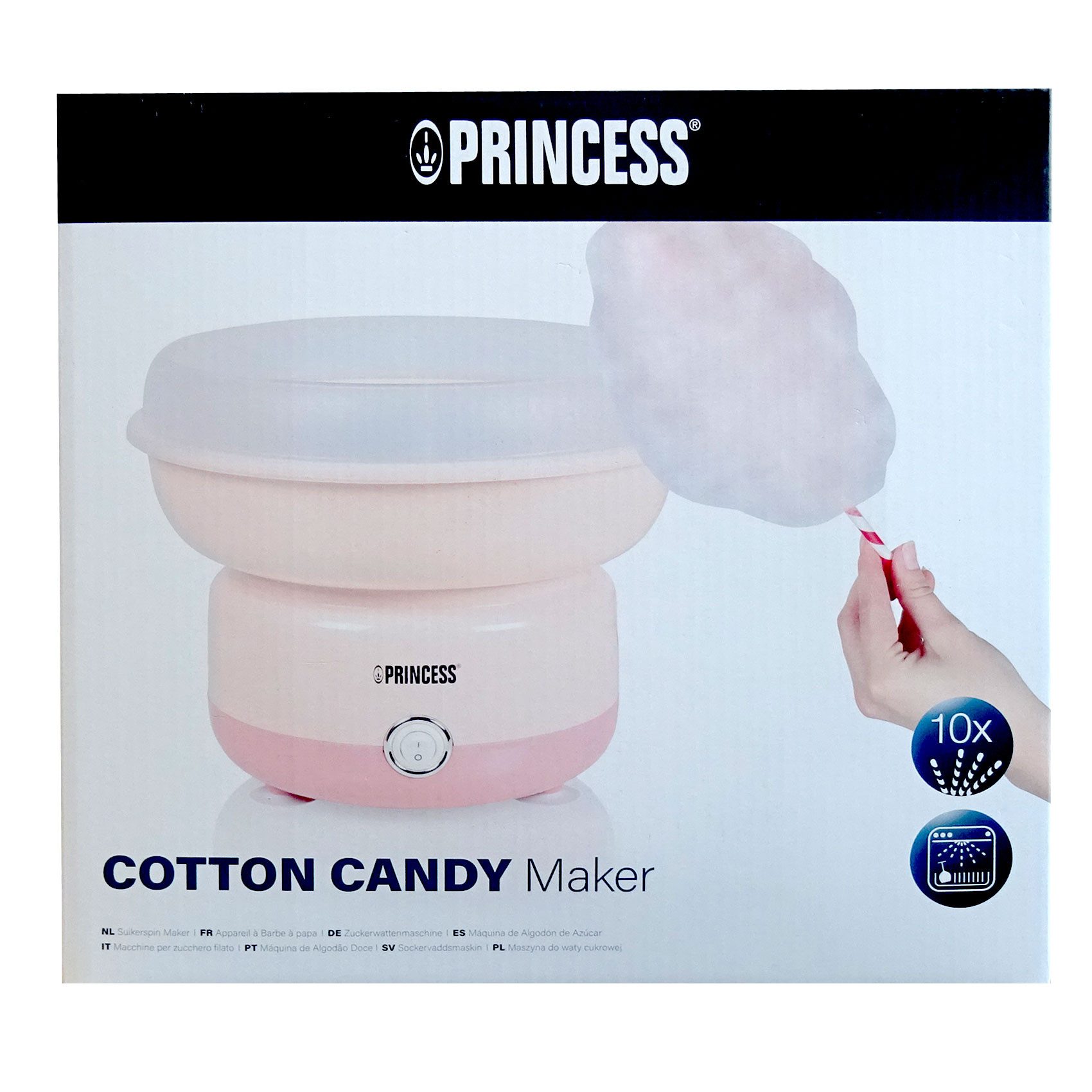 PRINCESS Zuckerwattemaschine Princess 292990 Zuckerwattenmaschine