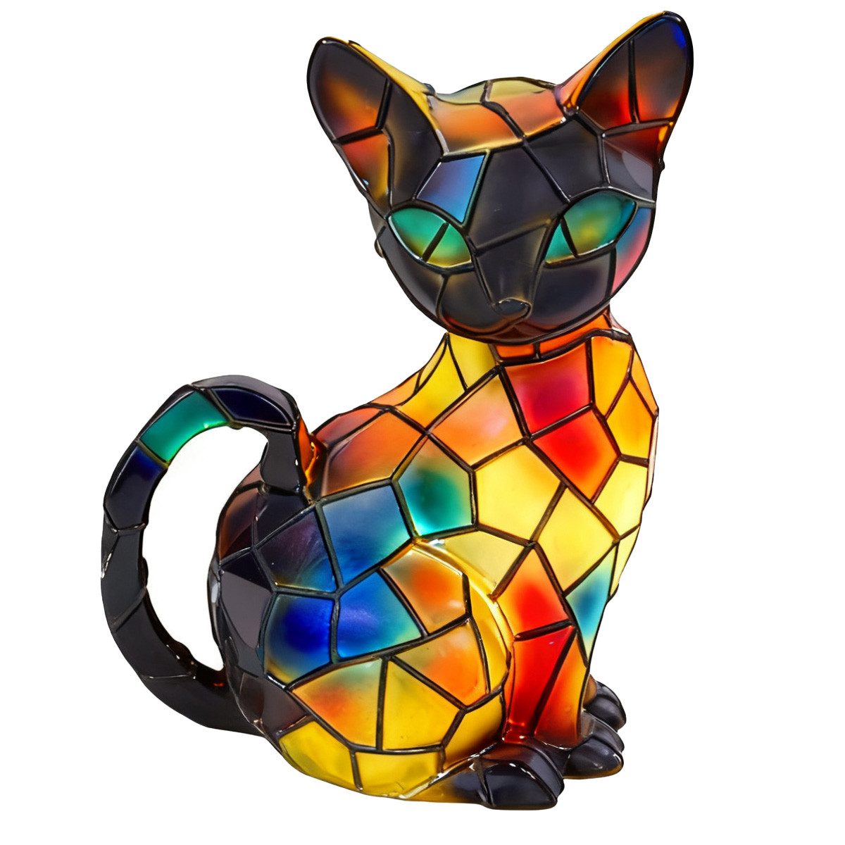 Welikera LED Nachtlicht Katzenlampe LED Nachtlicht USB Deko Licht für Schlafzimmer