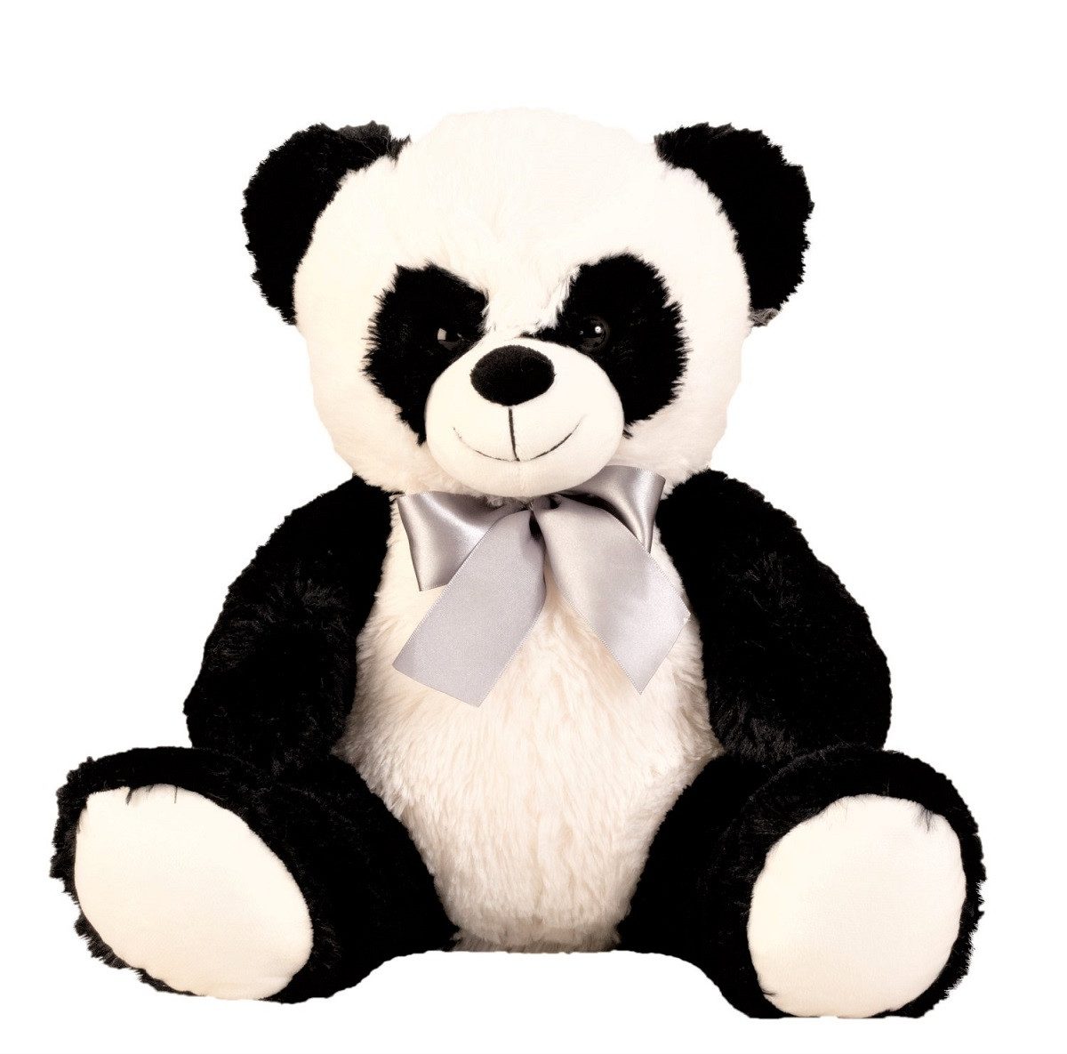 Geschenkestadl Kuscheltier Kuscheltier Pandabär – Panda flauschig weich & in 2 Größen erhältlich, weich kuschelig
