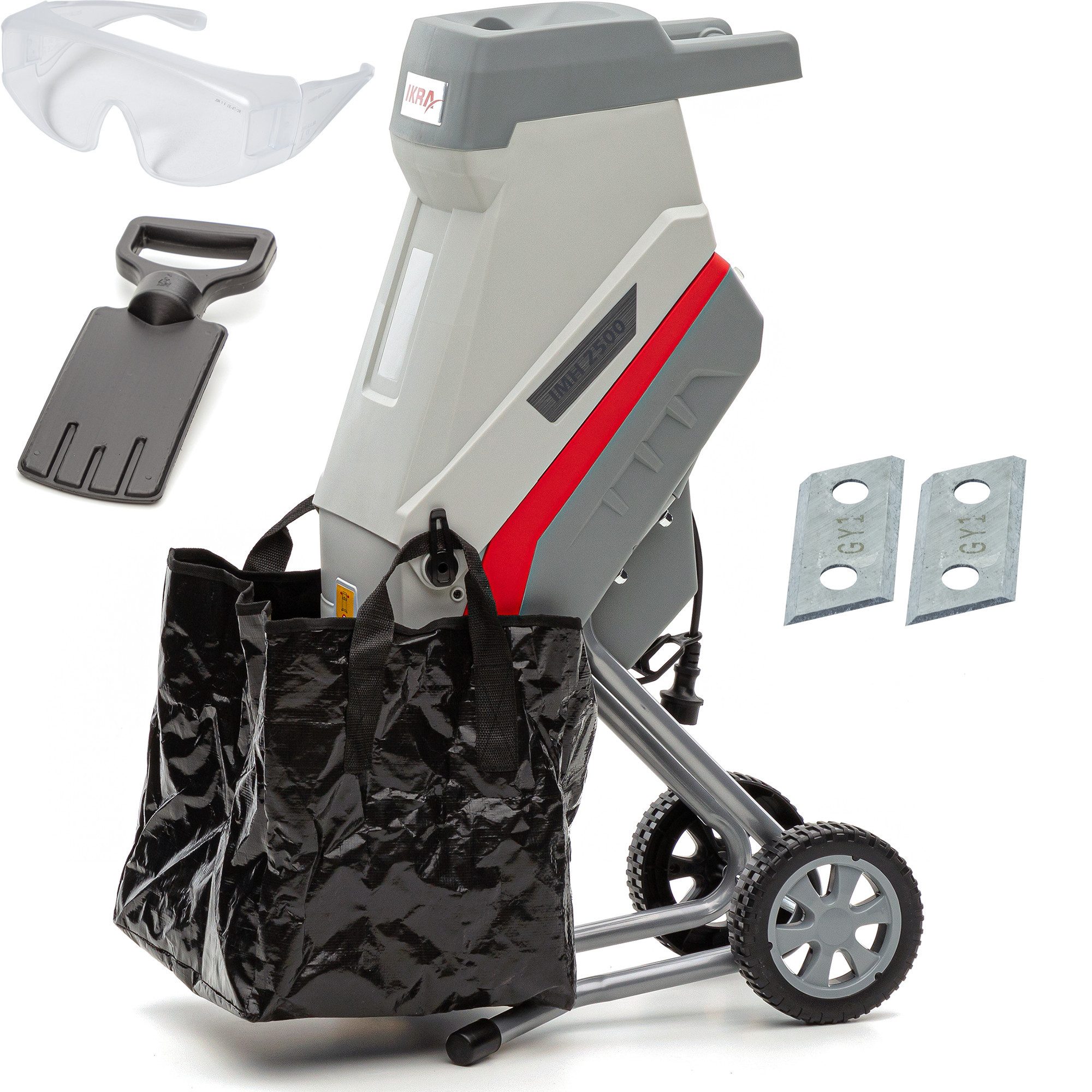 ikra GmbH Häcksler IMH 2500, 4,5 cm max. Astdurchmesser, 2.500 Watt