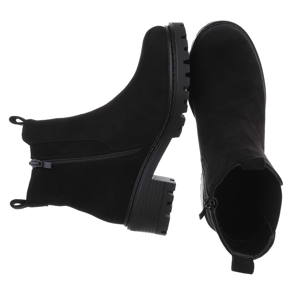 Ital-Design Trendige Chelsea Boots mit elastischen Einsätzen für Damen Chel günstig online kaufen