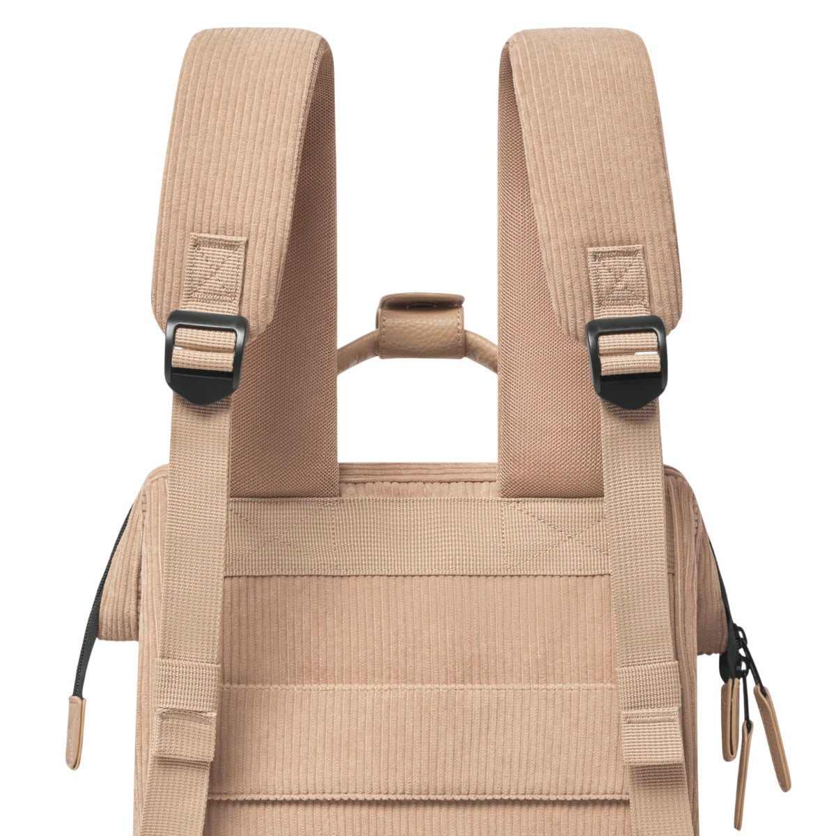 CABAIA Rucksack Luxor (Set, 3-tlg., inkl. 2 auswechselbaren Vordertaschen), Tagesrucksack mit austauschbaren Vordertaschen