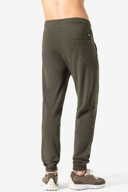 SUPER.NATURAL Funktionshose Sweathose für Herren M SOLUTION PANT aus weichem Merino-Mix