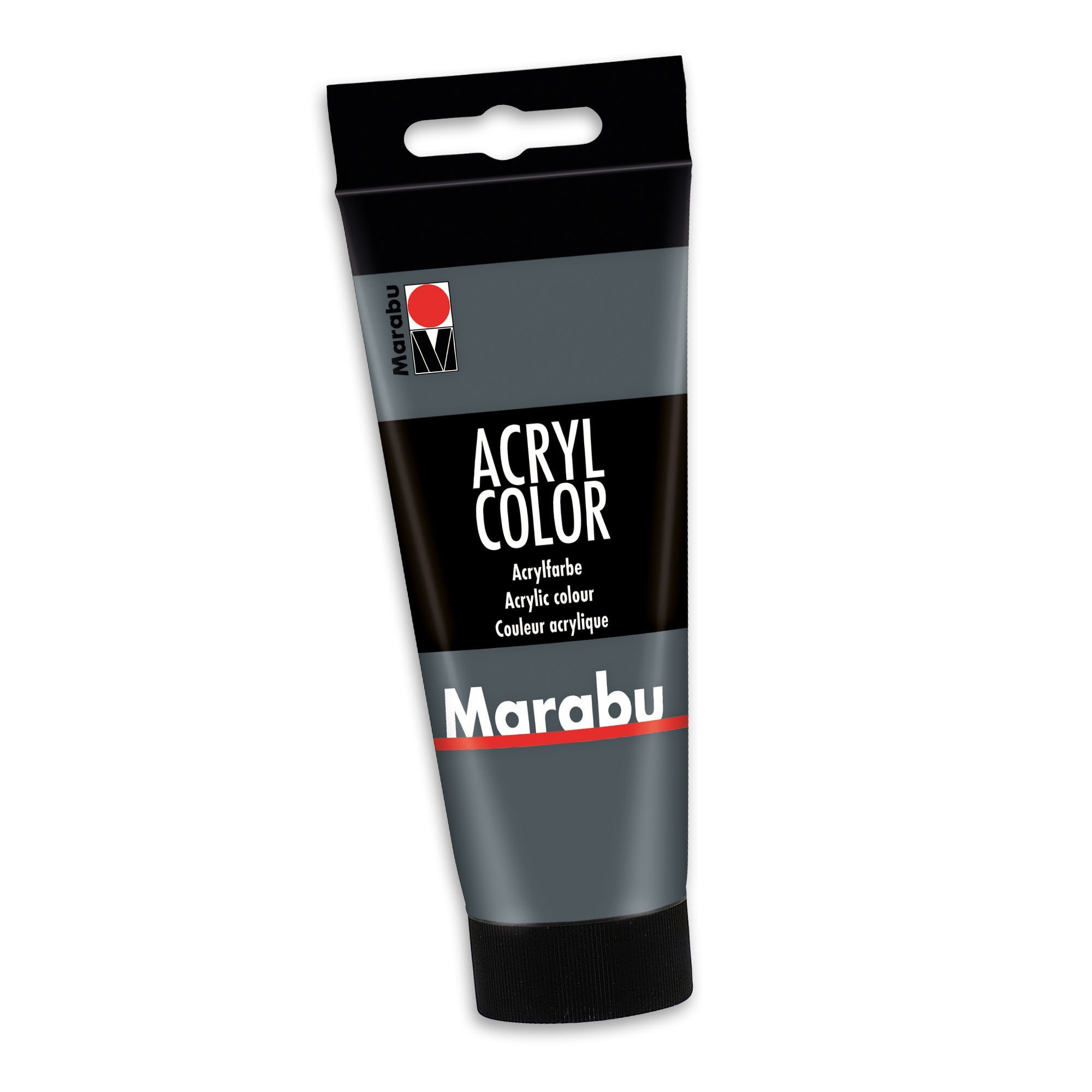 Marabu Acrylfarbe Marabu Acrylfarbe Acryl Color, 100 ml, dunkelgrau 079