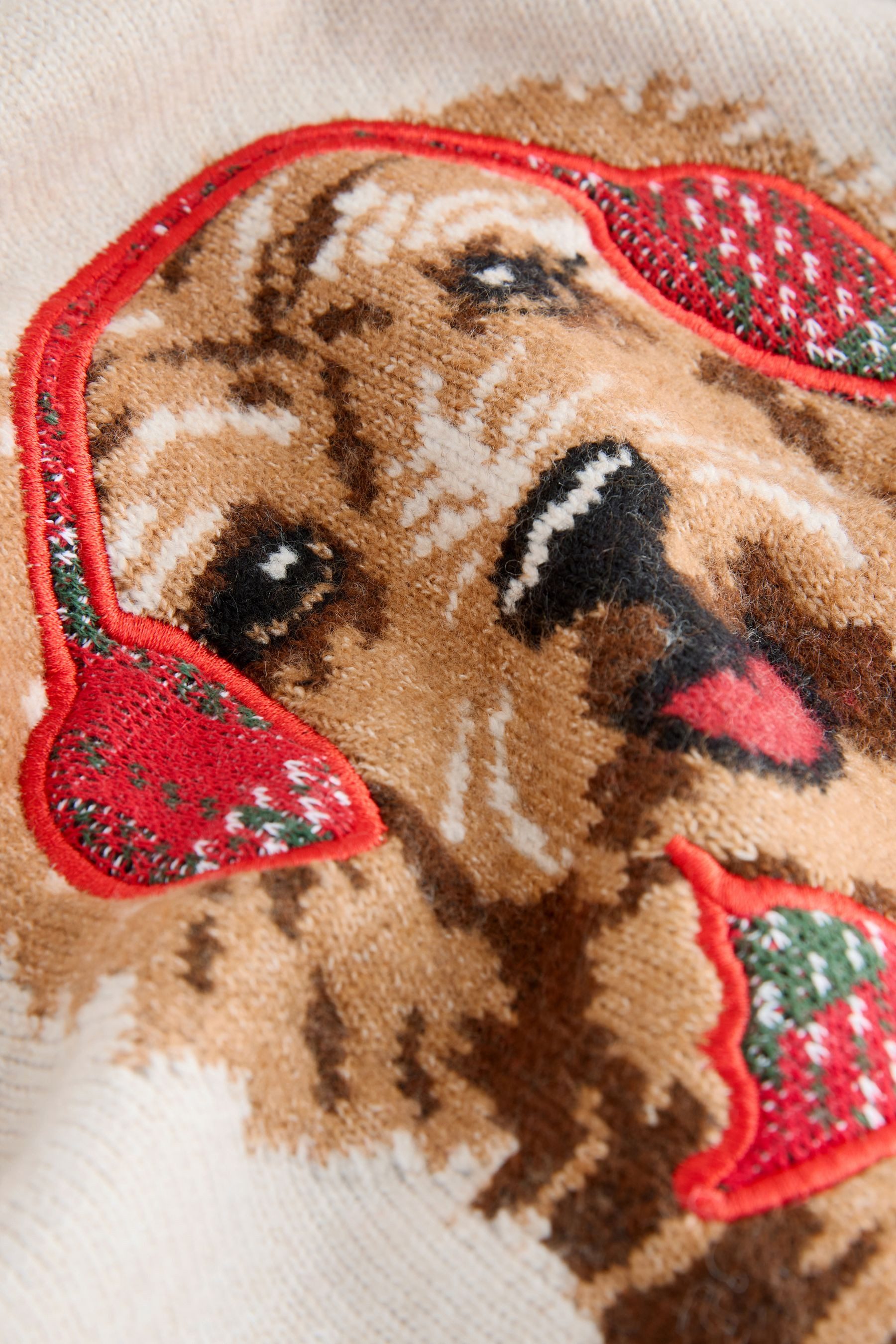 Next Strickpullover Langärmeliger Weihnachtspullover, Kurzgröße (1-tlg) günstig online kaufen