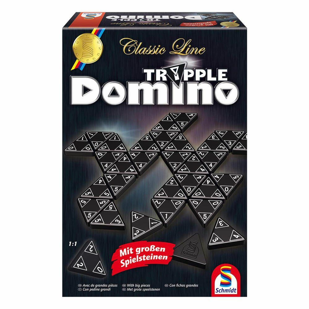 Schmidt Spiele Spiel, Classic Line Tripple Domino