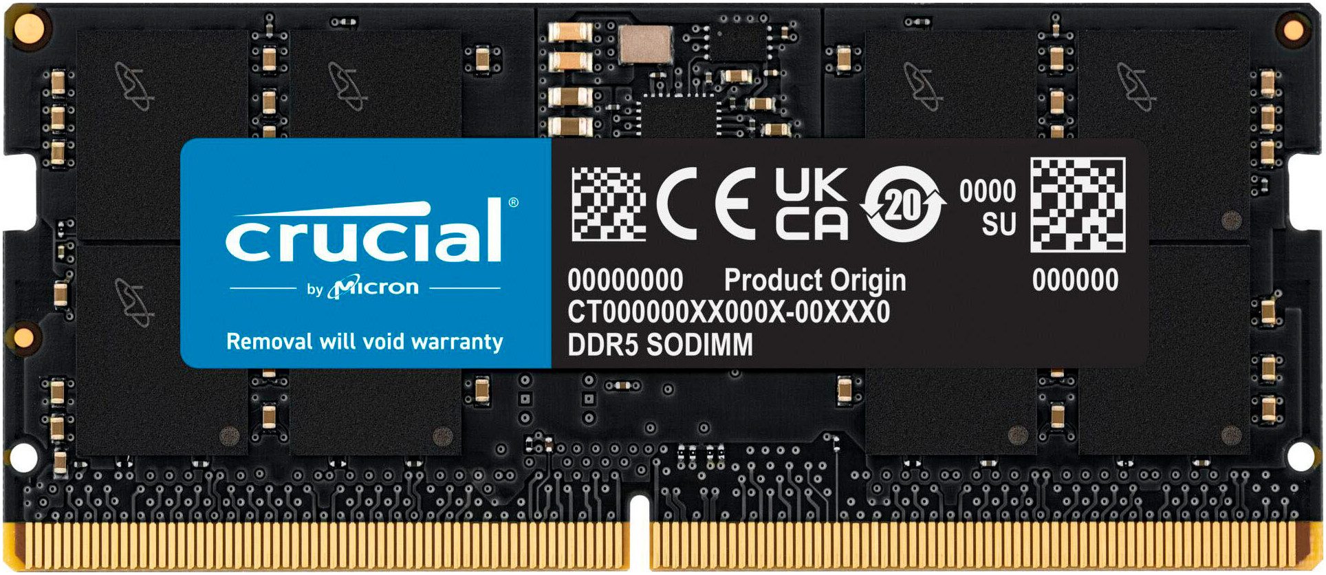 Crucial 24GB DDR5-5600 SODIMM Laptop-Arbeitsspeicher