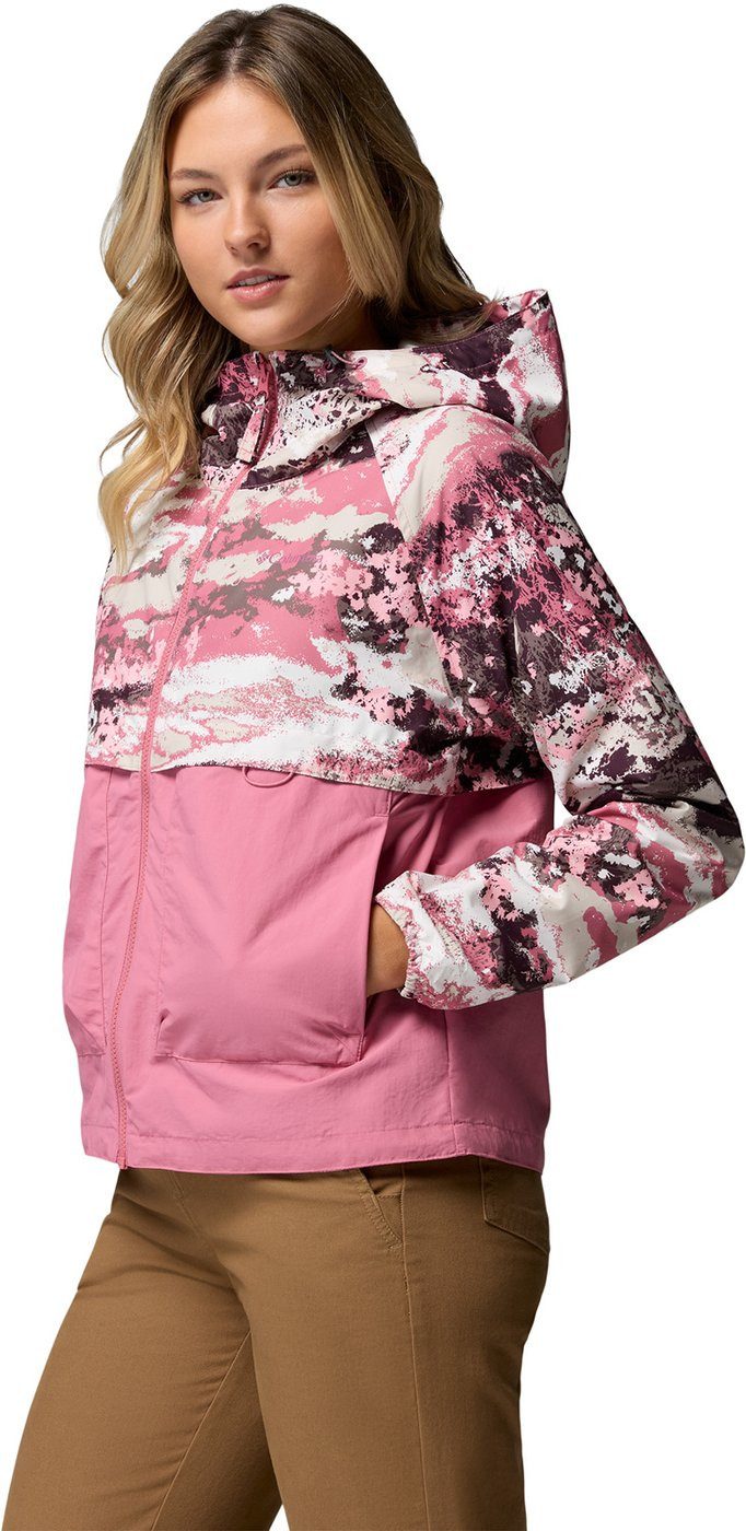 Columbia Funktionsjacke Spire Valley? Printed Windbreaker ROSETTE FIELDAZE PRINT, ROSETTE