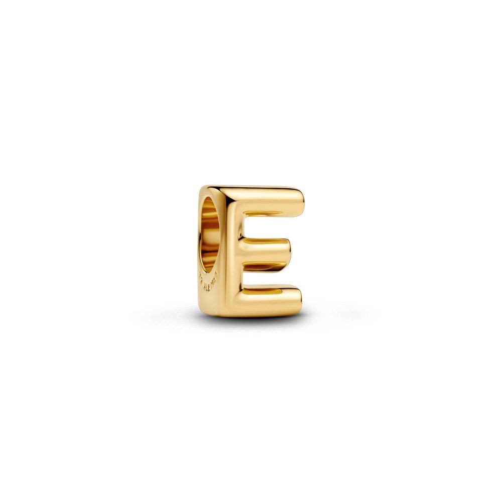 Pandora Charm-Einhänger Pandora Moments Buchstabe E Alphabet-Charm 763951C00