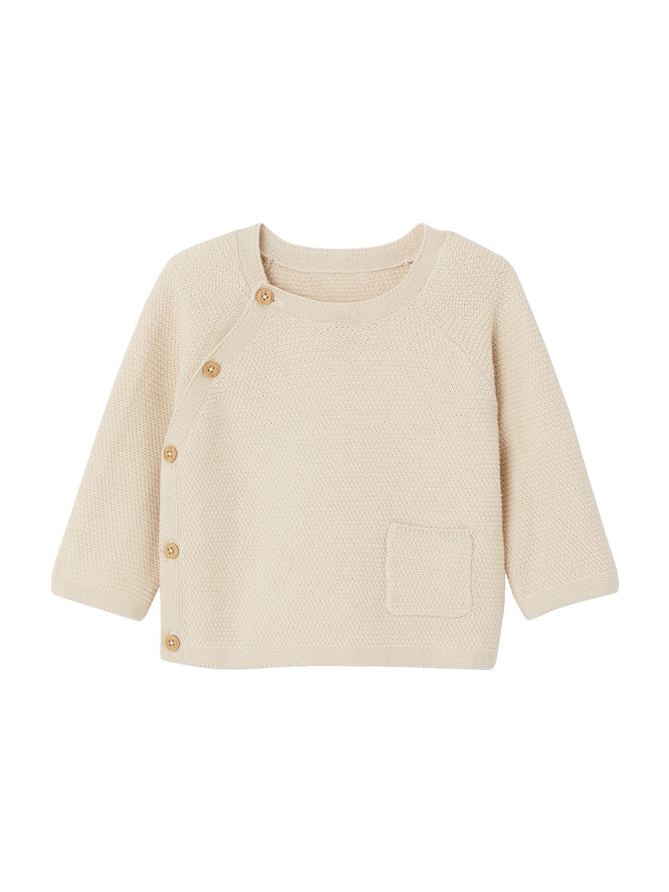Shirt & Hose Baby Strick-Set: Pullover & Leggings