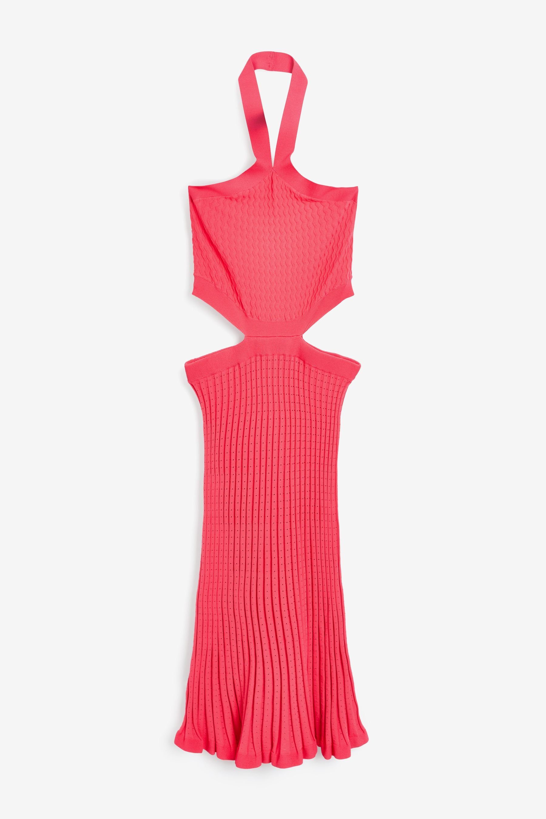 Next Neckholderkleid Neckholder-Kleid mit Zierausschnitten (1-tlg)