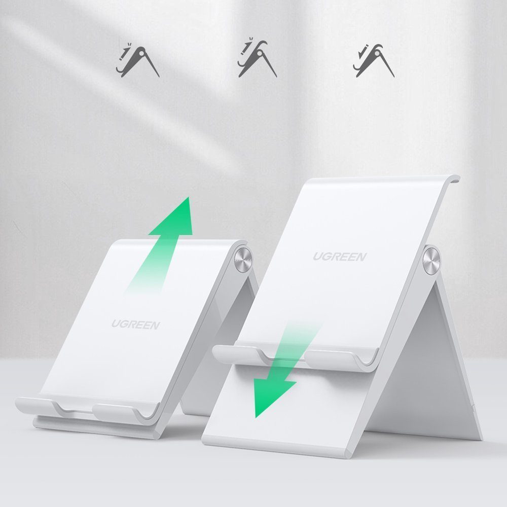 UGREEN Smartphone-Halterung Schreibtischständer Höhe verstellbar Handy-Halterung 4,7 bis 7,9 Zoll
