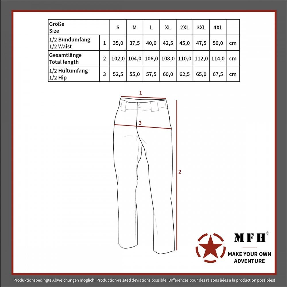 MFH Jogginghose Trainingshose, Jogger, oliv - L (Packung, 1-tlg)