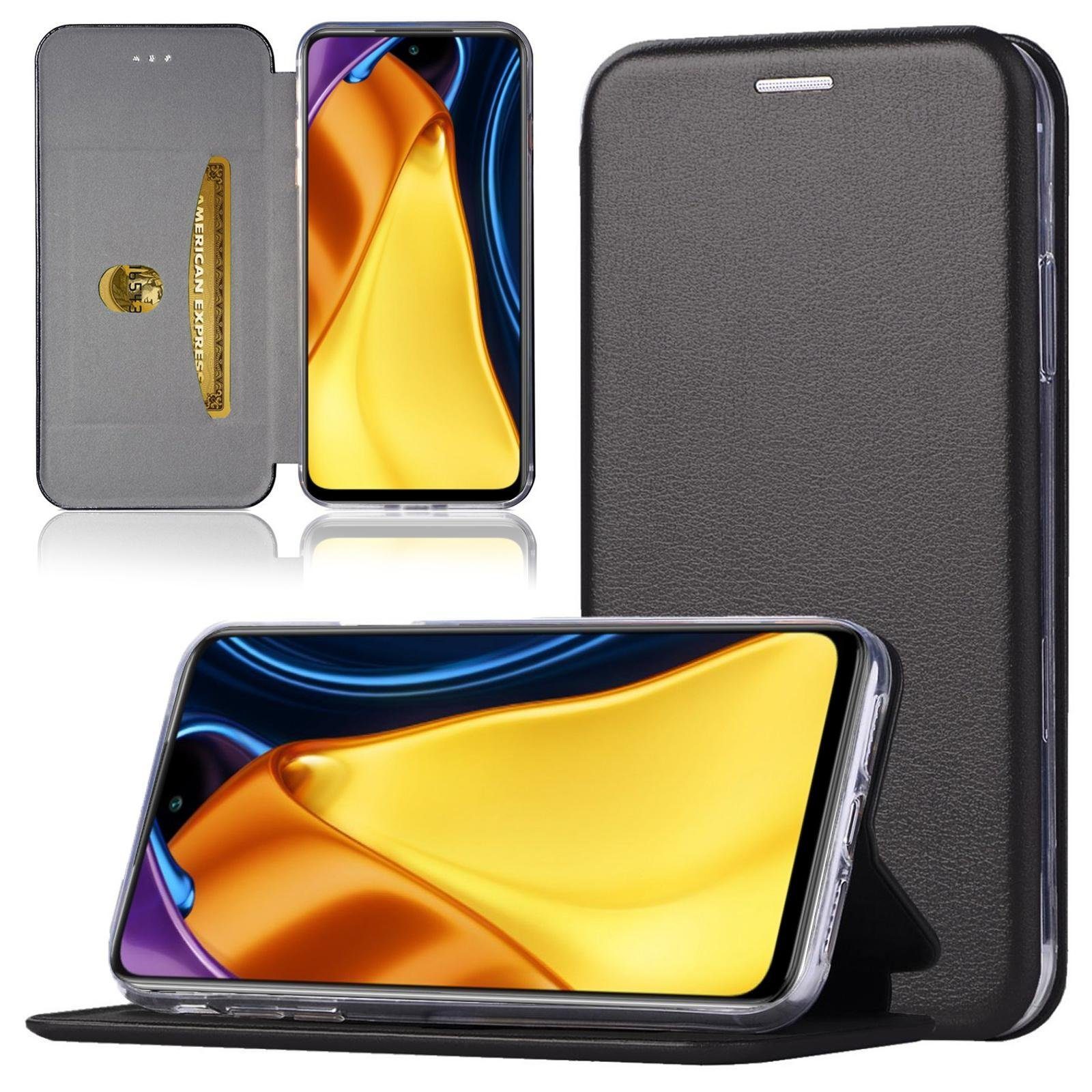 Numerva Handyhülle Handy Tasche für Xiaomi Redmi Note 11/Note 11s, Klapphülle Flip Cover Hardcover Schutz Hülle Etui