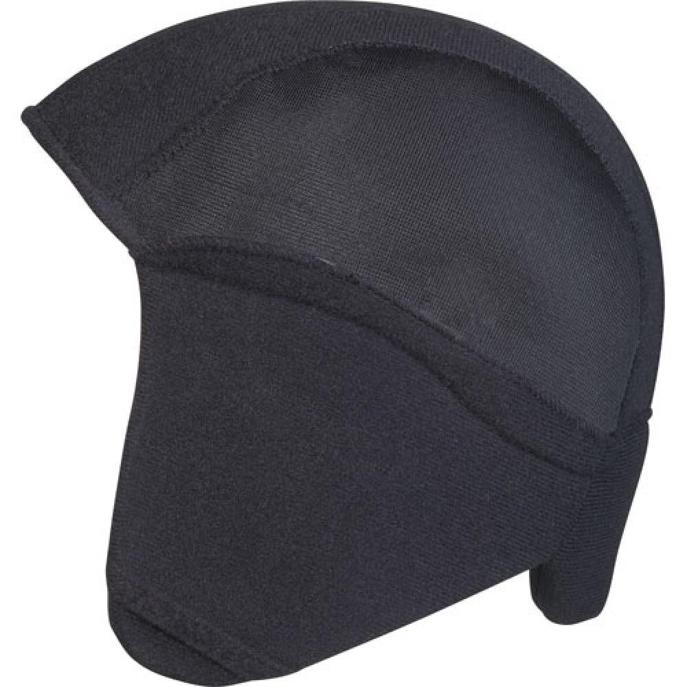 ABUS Fahrradhelm ABUS Winter Kit Helmmütze schwarz, Größe M, Vliesmütze mit Ohrenschutz
