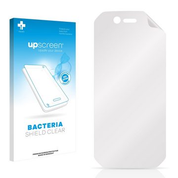 upscreen Schutzfolie für Caterpillar Cat S42 H+, Displayschutzfolie, Folie Premium klar antibakteriell