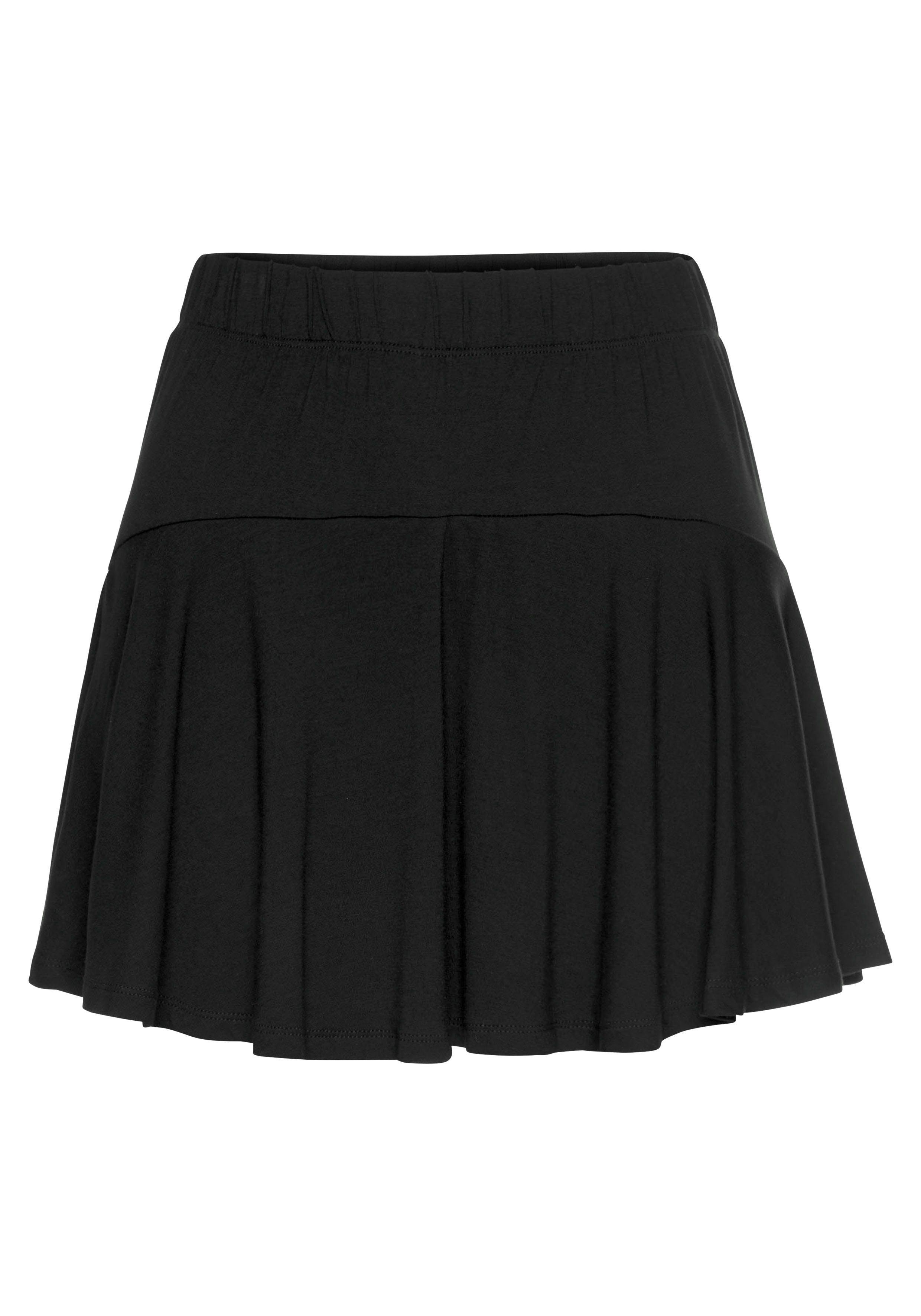 LASCANA Hosenrock, Skort, Rock inklusive Hose, günstig online kaufen