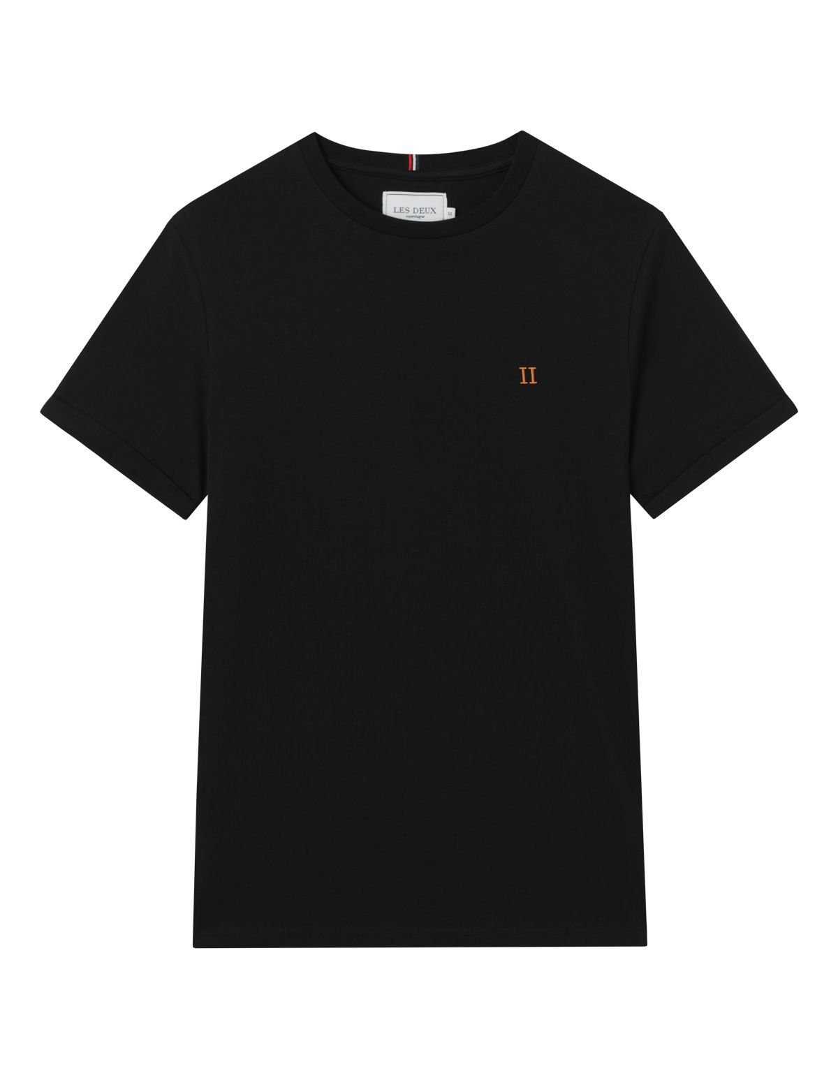 Les Deux T-Shirt reine Bauumwolle, atmungsaktiv 0101-Black