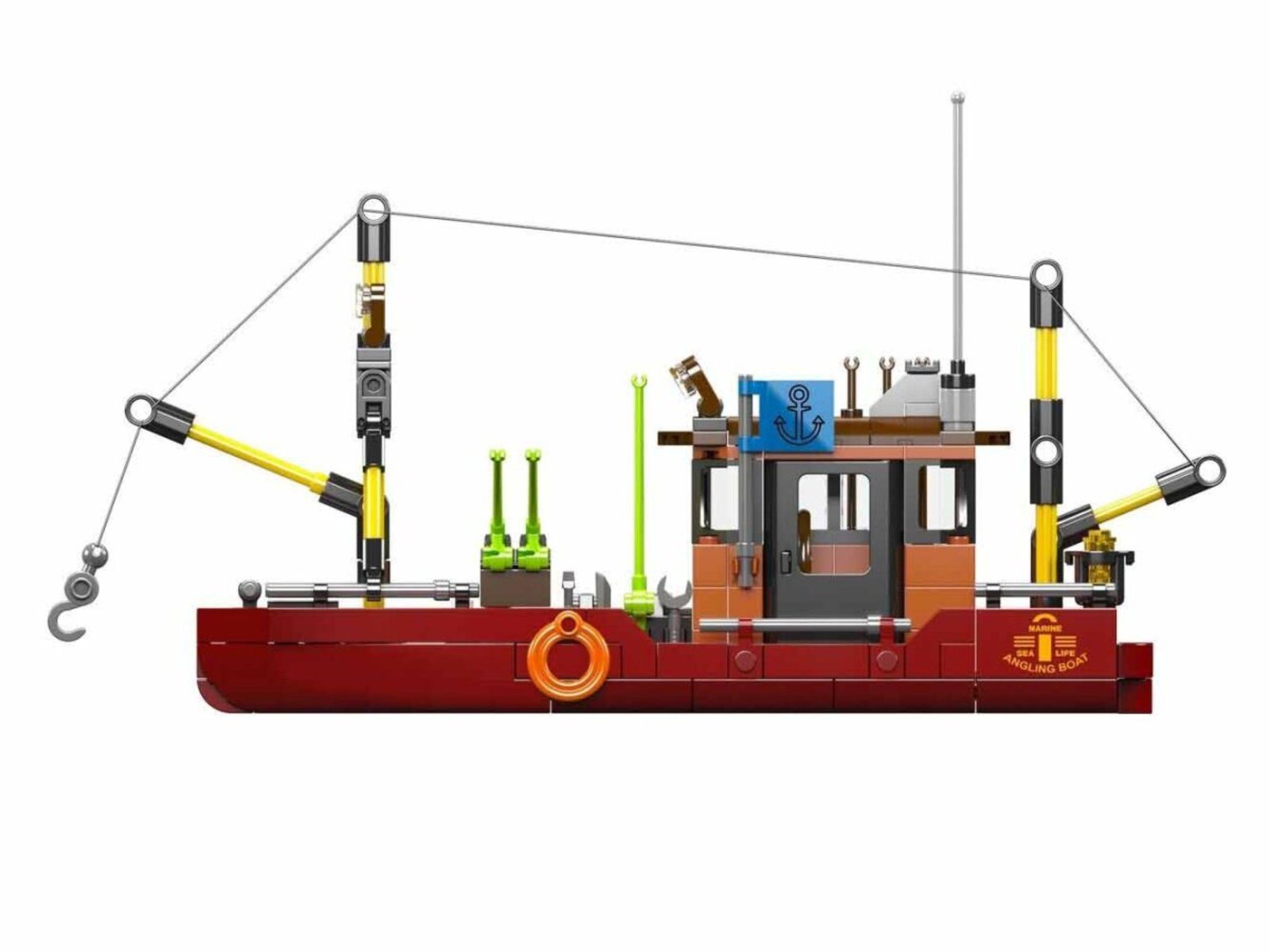 Mould King Mould King 10135 Fishing Boat Spielbausteine