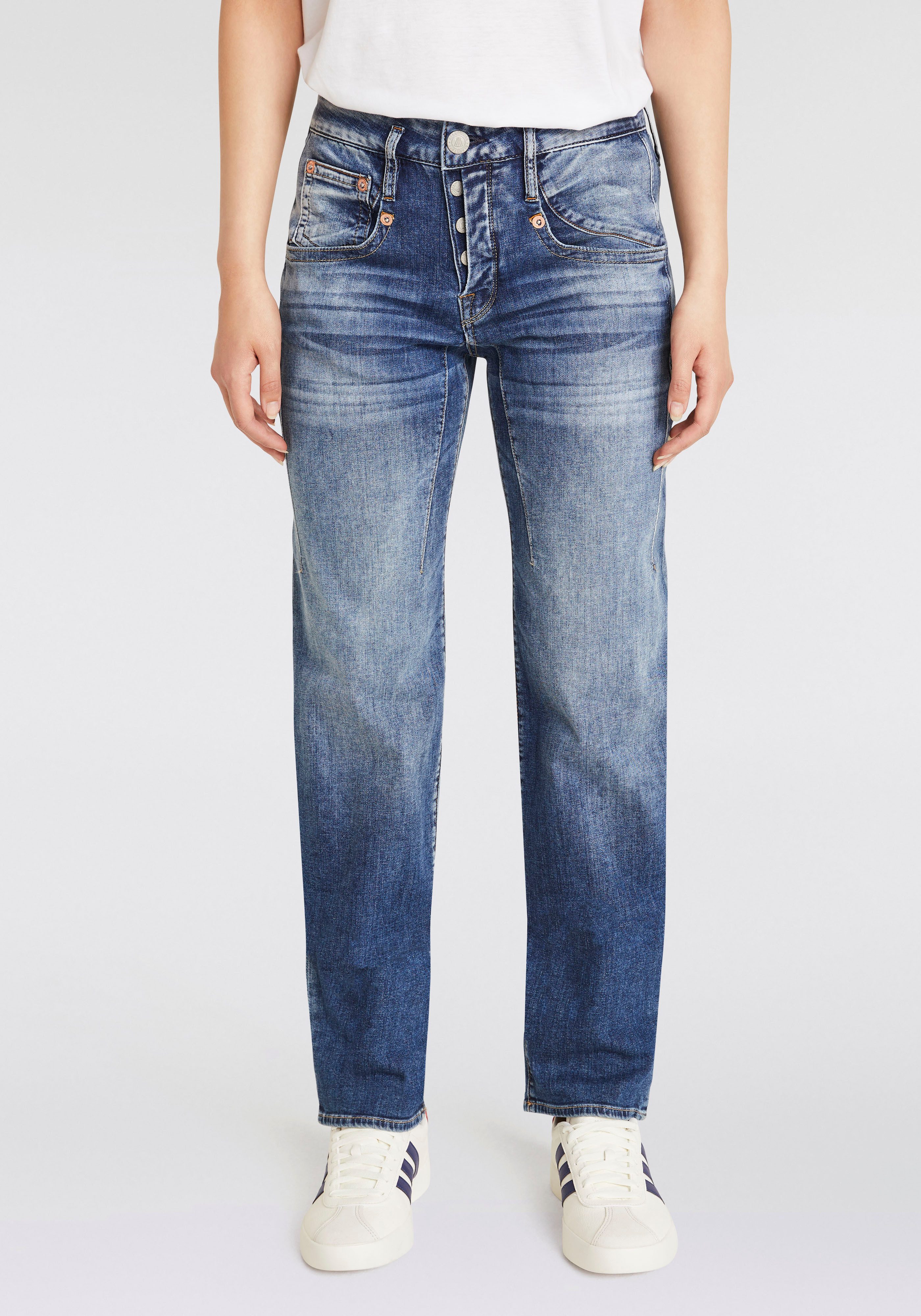 Herrlicher Boyfriend-Jeans Shyra Tap Long Recycled günstig online kaufen