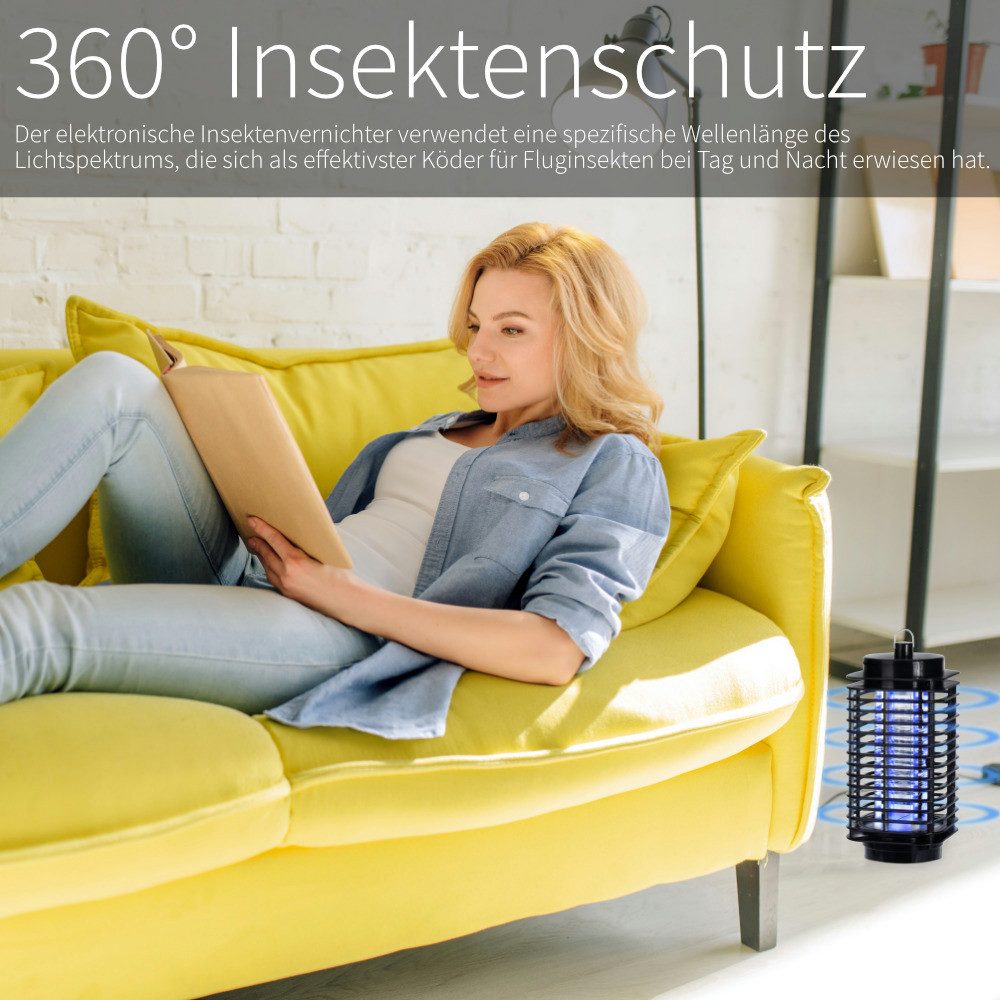 Thumbnail - monzana Ultraschall-Tierabwehr, Insektenvernichter elektrisch UV LED indoor Insektenabwehr Mückenfalle