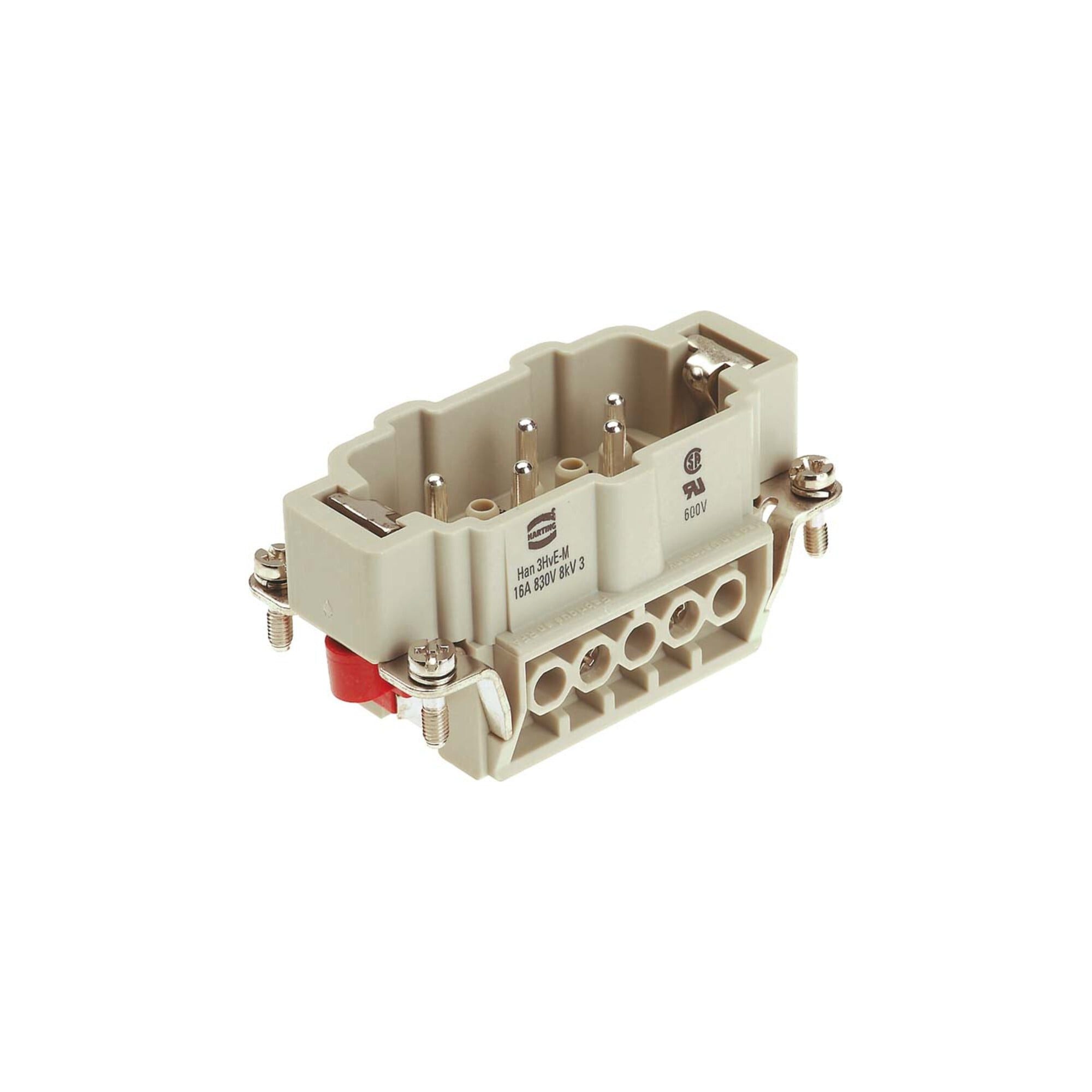 Harting Steckdose Harting Kontakteinsatz 6p f. Stiftkontakt 09340032601