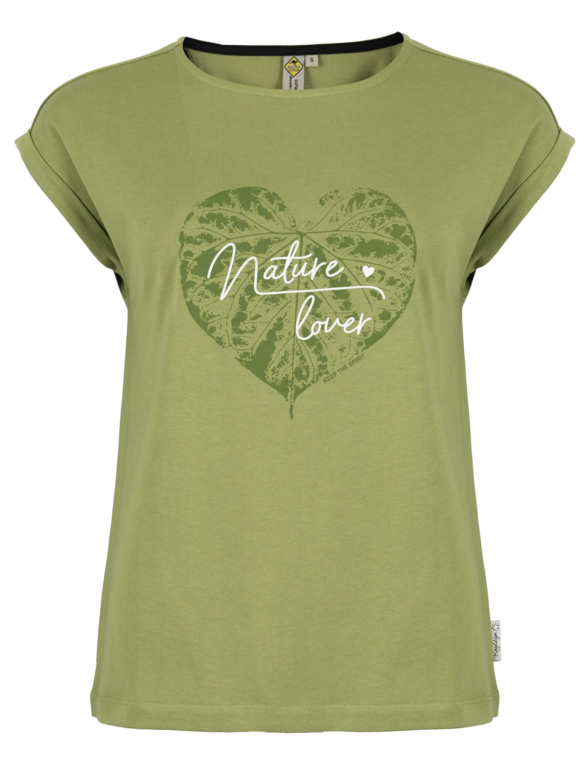ROADSIGN australia T-Shirt Kiwi (1, 1-tlg., 1) mit Frontprint & U-Boot-Ausschnitt