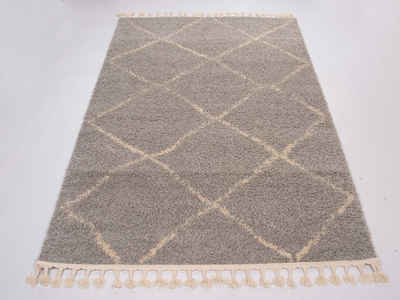 Hochflor-Teppich Donna, GALLERY M branded by Musterring, rechteckig, Höhe: 30 mm, Wohnzimmer
