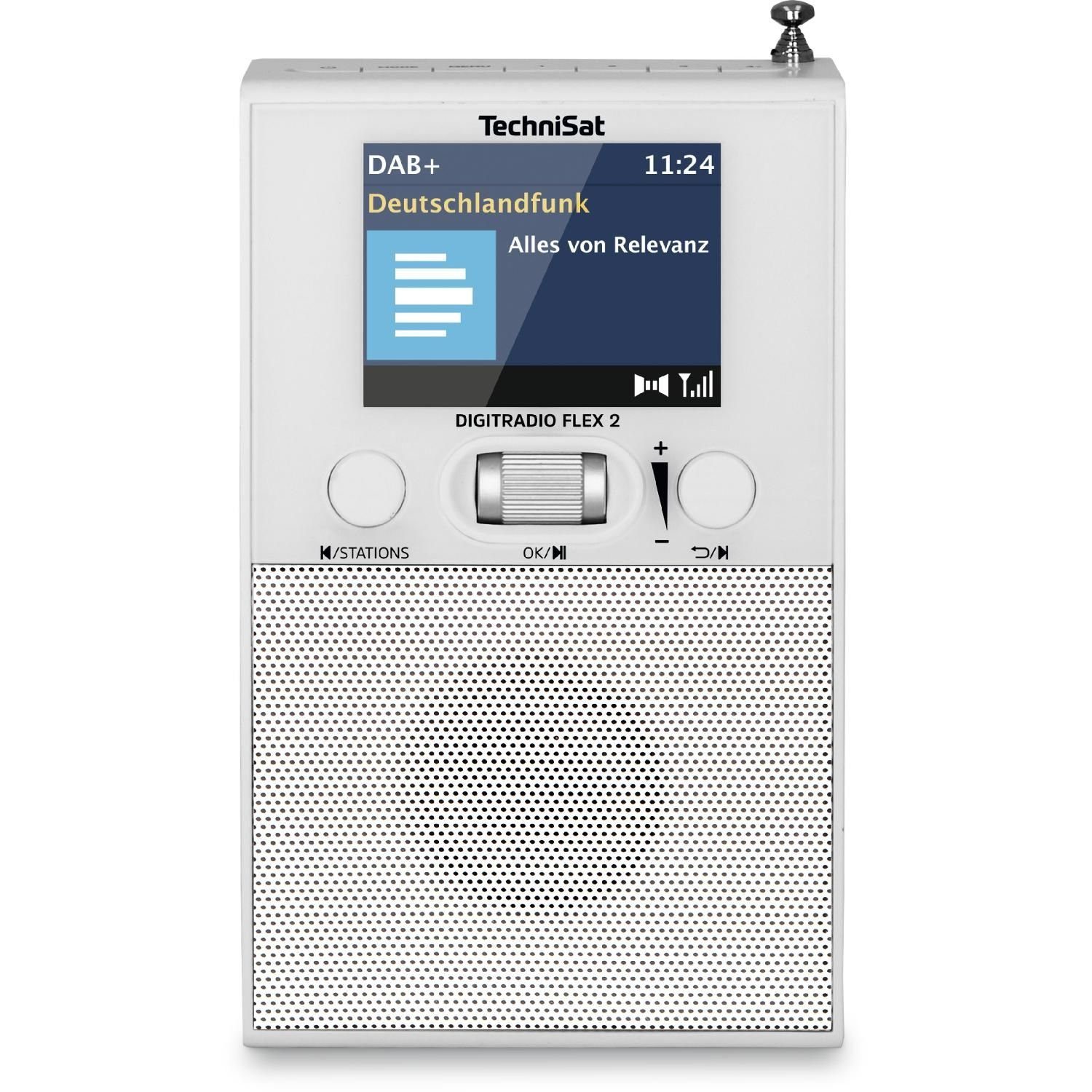 Digitalradio, 2 DAB+ TFT-Farbdisplay Bluetooth TechniSat (DAB+ (DAB) FLEX Wecker UKW-Radio) DIGITRADIO Digitalradio UKW