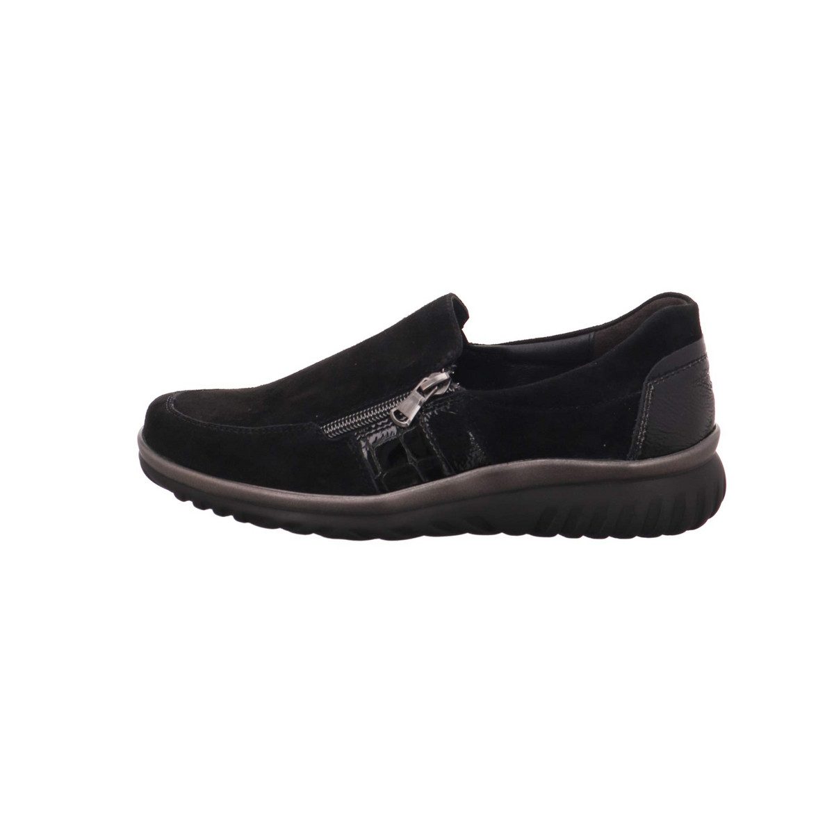 Halbschuhe für Herren in schwarz Sneaker