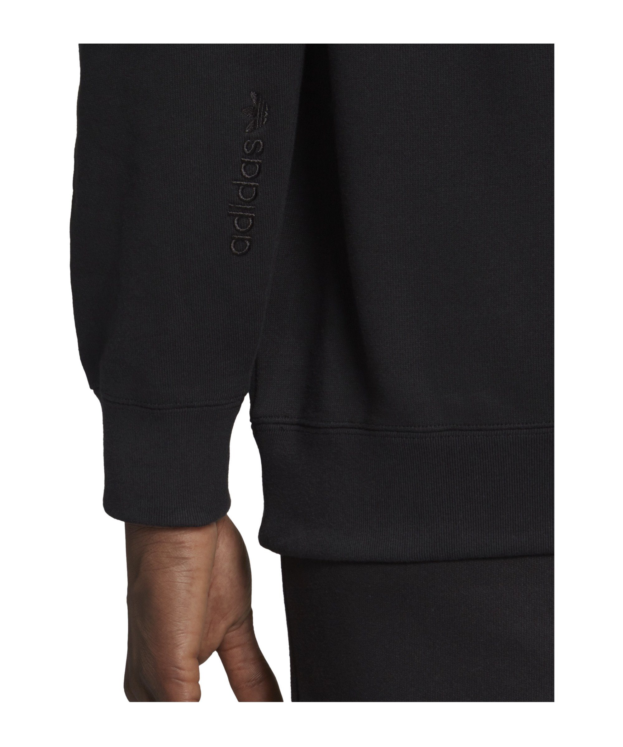 adidas Originals Sweatshirt Trefoil A33 Hoody schwarz