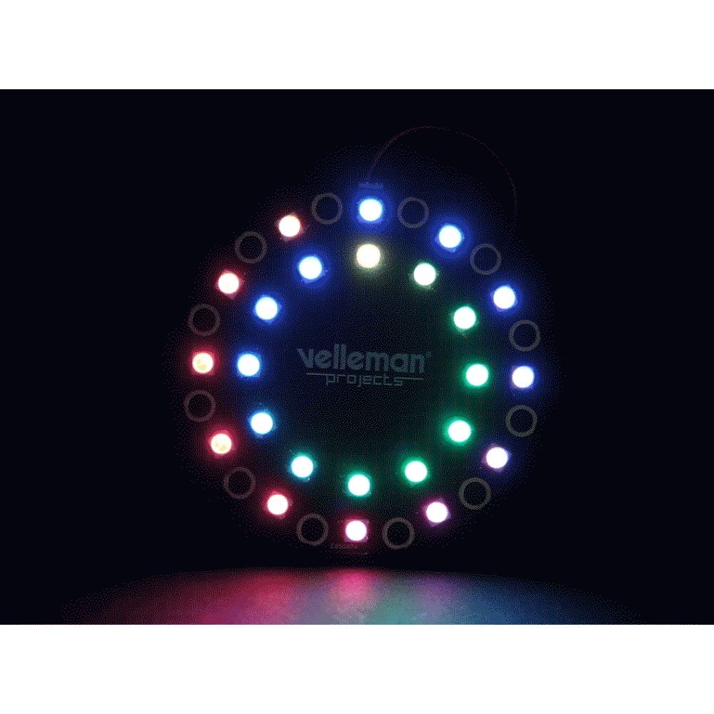 Whadda LED Dekolicht Das VMW100 ist ein Arduino®-kompatibles Entwicklungsboard basierend au
