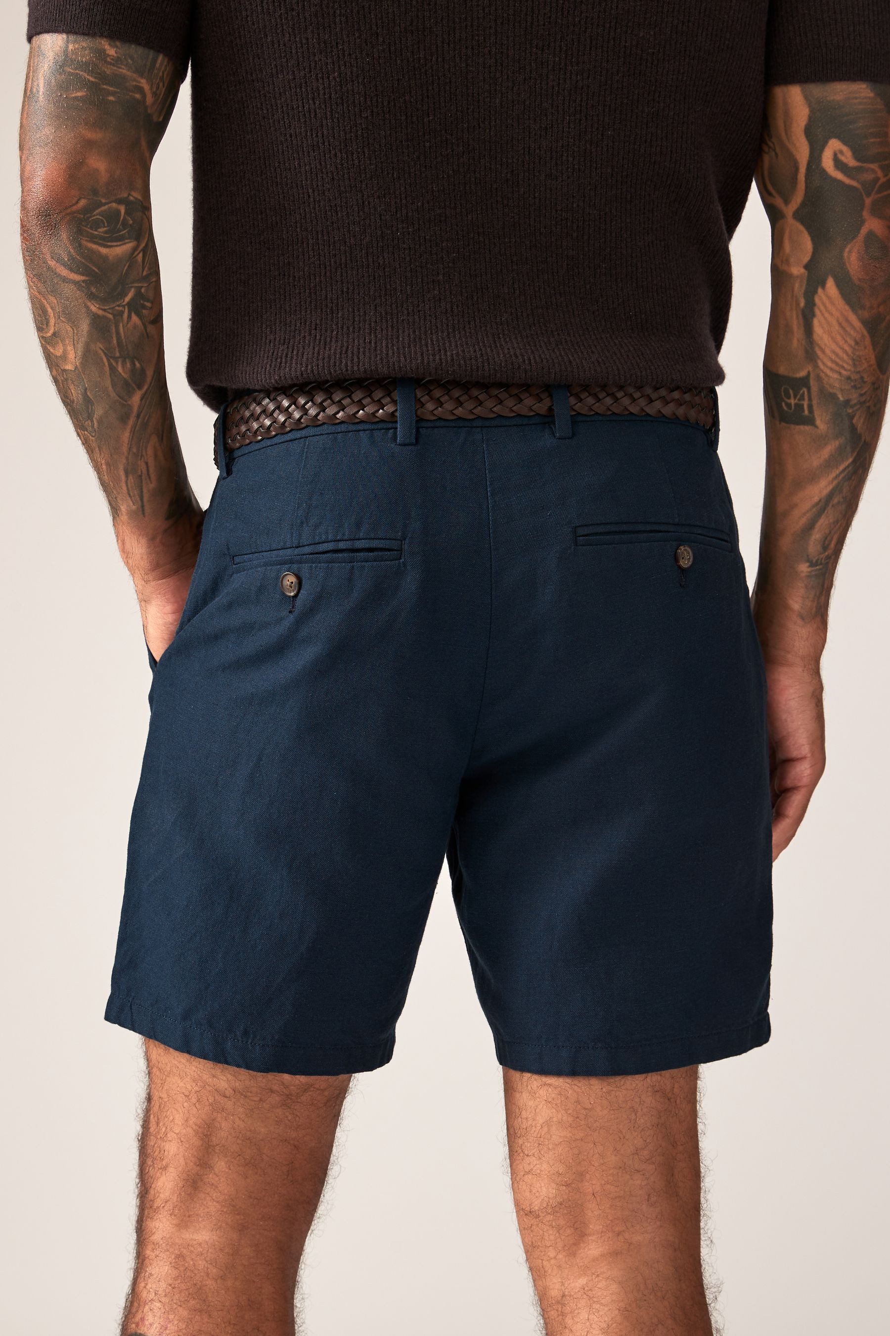 Next Shorts Shorts aus Leinengemisch (1-tlg) günstig online kaufen