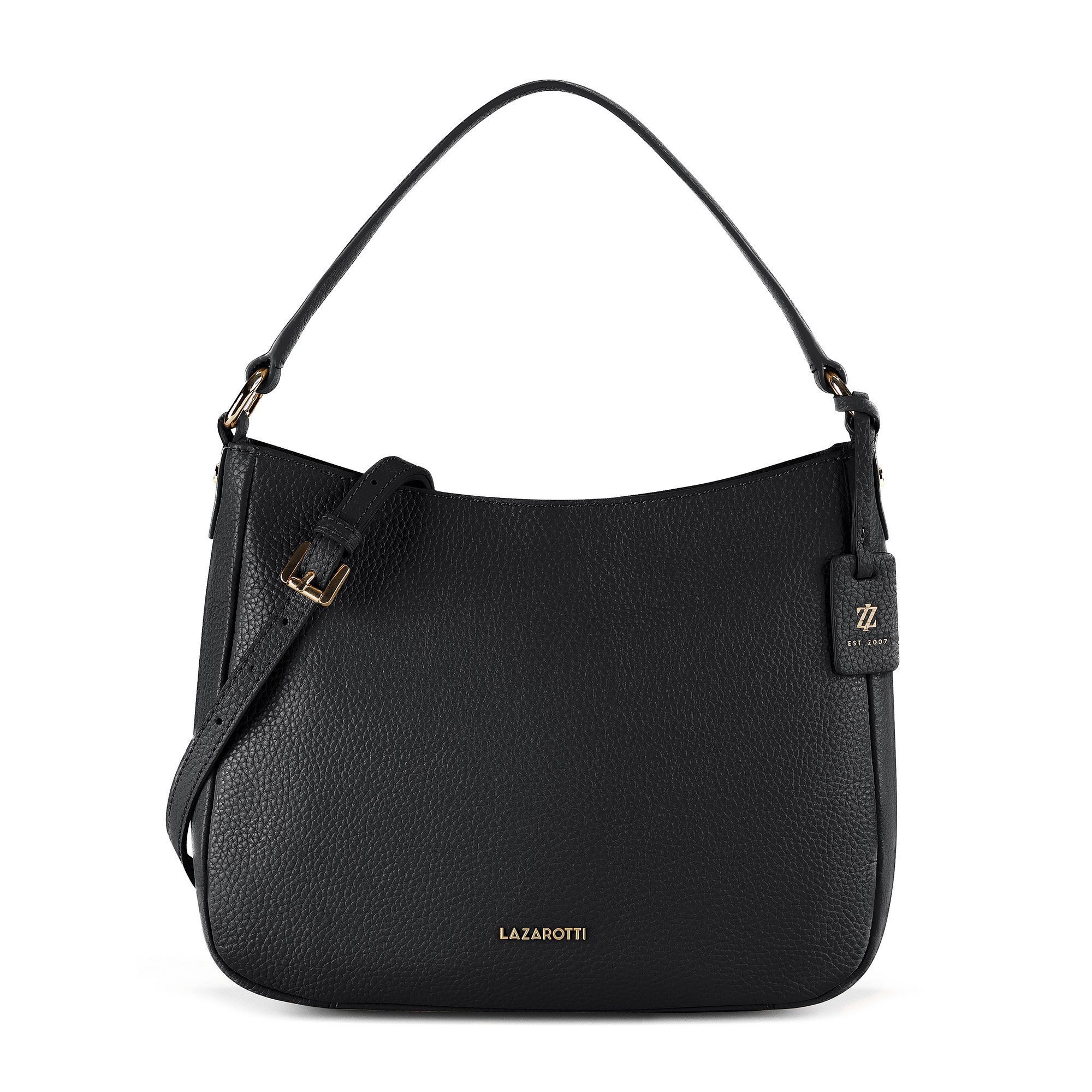 Lazarotti Schultertasche Bologna Leather1, Leder