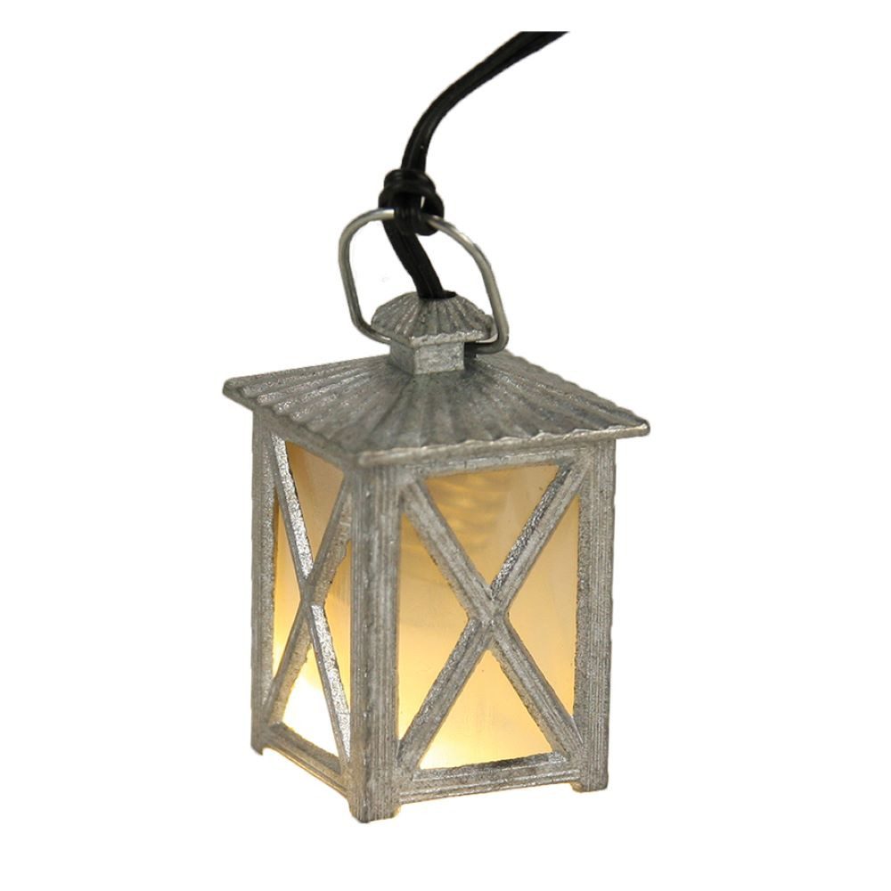 FADEDA Krippen-Zubehör FADEDA Laterne weiß, 4-eckig, 3,5V/LED, Höhe in cm: günstig online kaufen