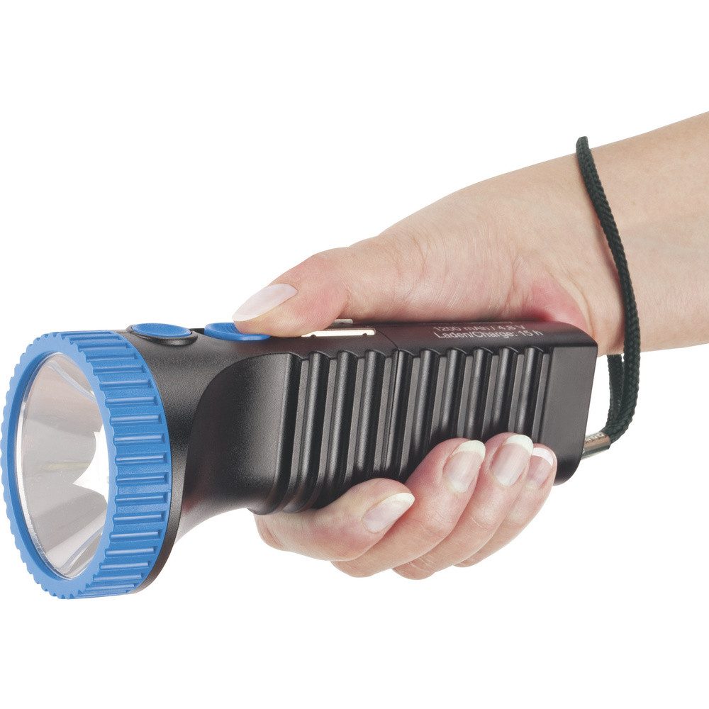 AccuLux Taschenlampe AccuLux PowerLux LED Taschenlampe akkubetrieben 200 lm 6 h 215 g