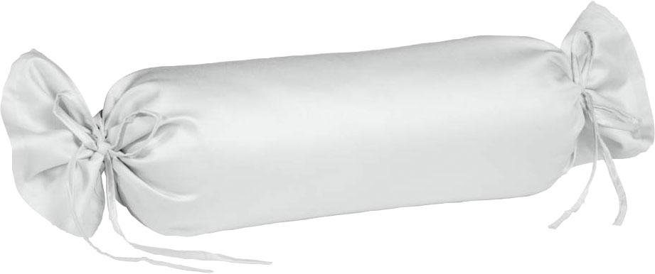 Nackenrollenbezug Colours Interlock Jersey, fleuresse (2 Stück), in bügelfreier Interlock Qualität weiß