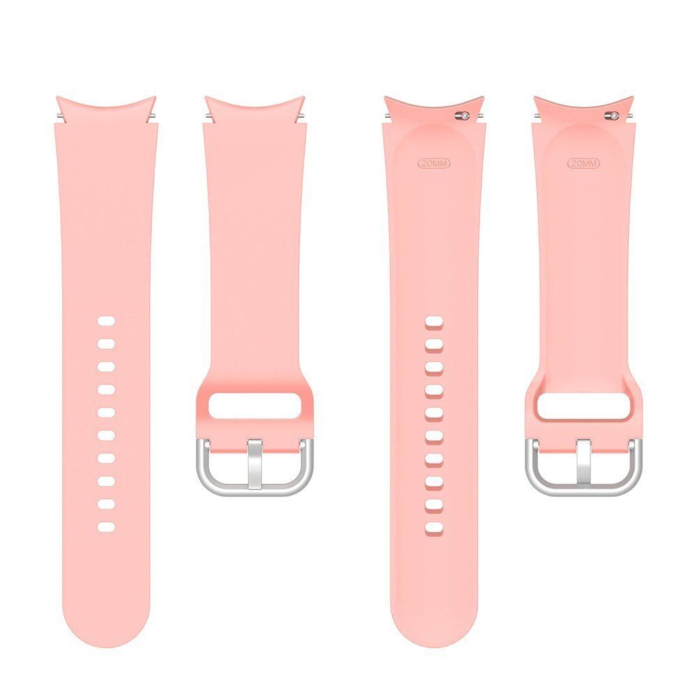 20mm Watch Band, Watch für Smartwatch-Armband rosa Silikon, Galaxy 5 Watch 4/ Armband, Diida