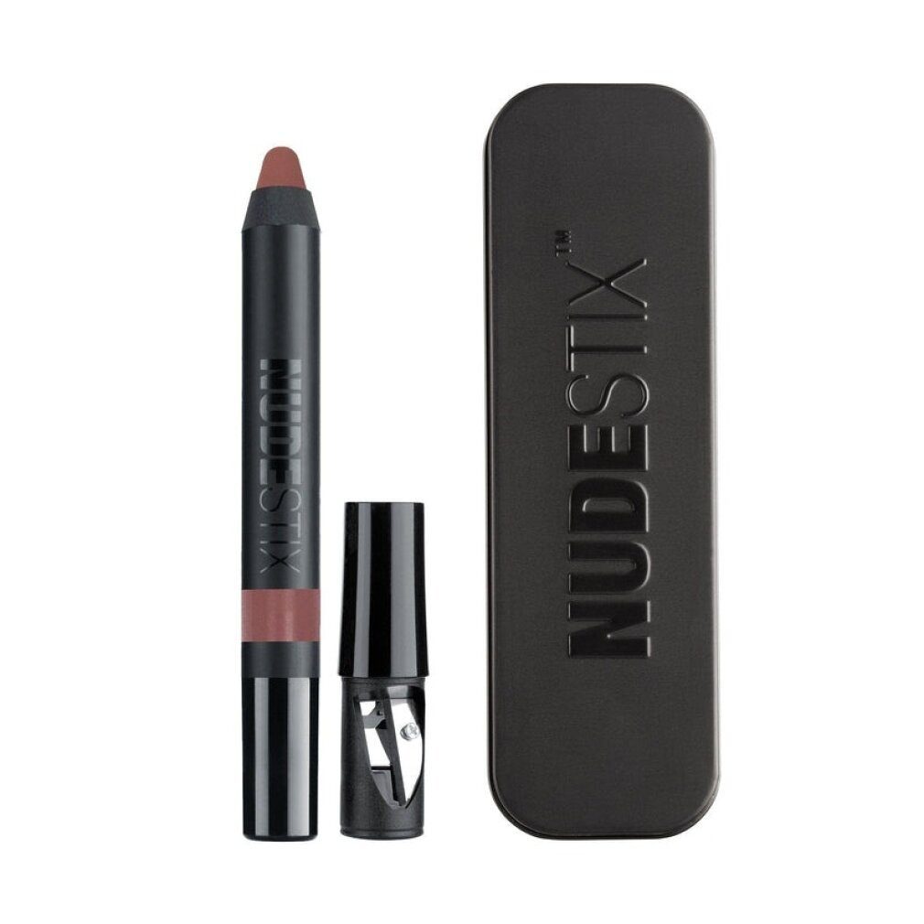 Nudestix Make-up Set, Intense Matte, Lip Liner & Cheek Blush 2-In-1, Belle, 2.5 g
