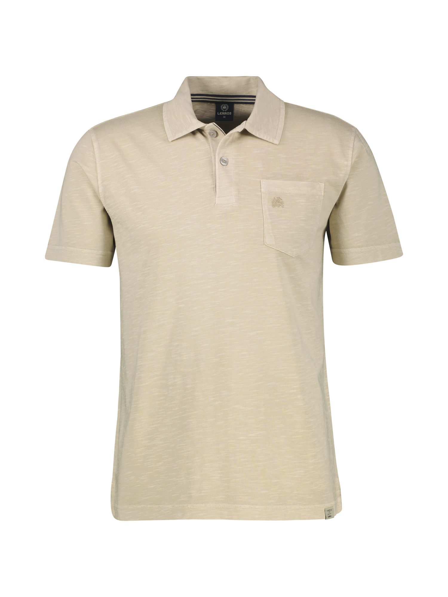 Poloshirt Polo in Jersey-Qualität mit Brusttasche aus reiner Baumwolle