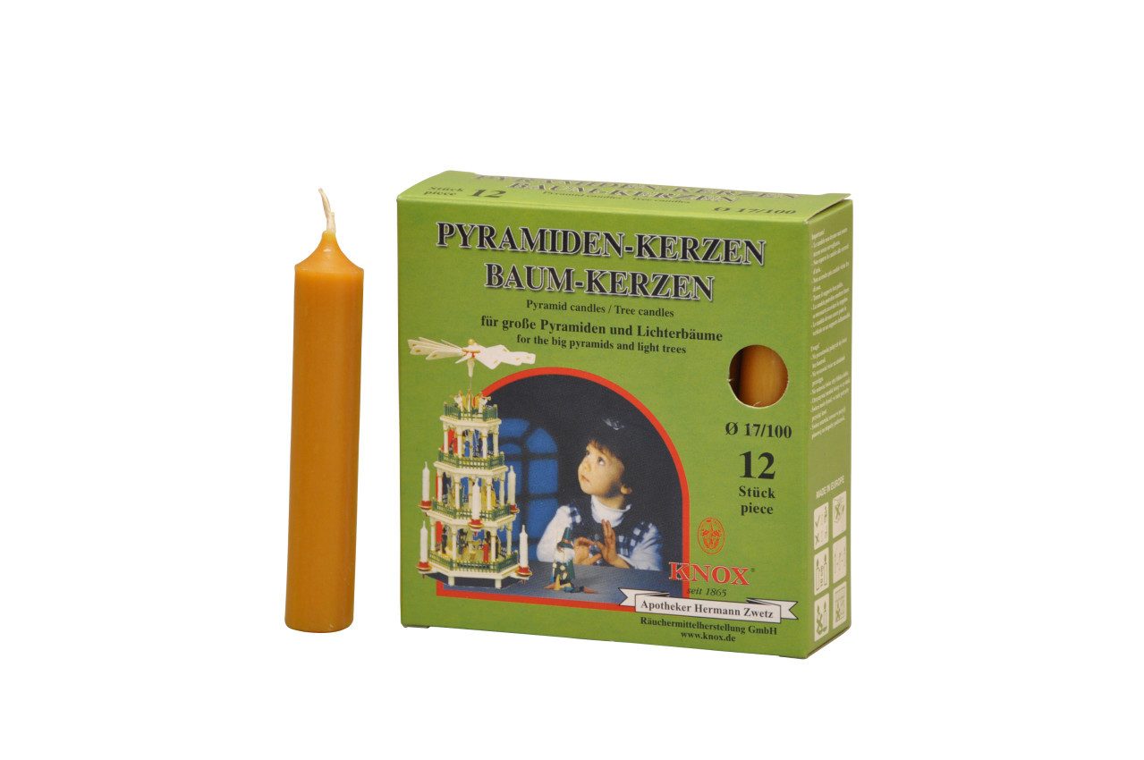KNOX Spitzkerze Knox Pyramidenkerzen natur 17 günstig online kaufen