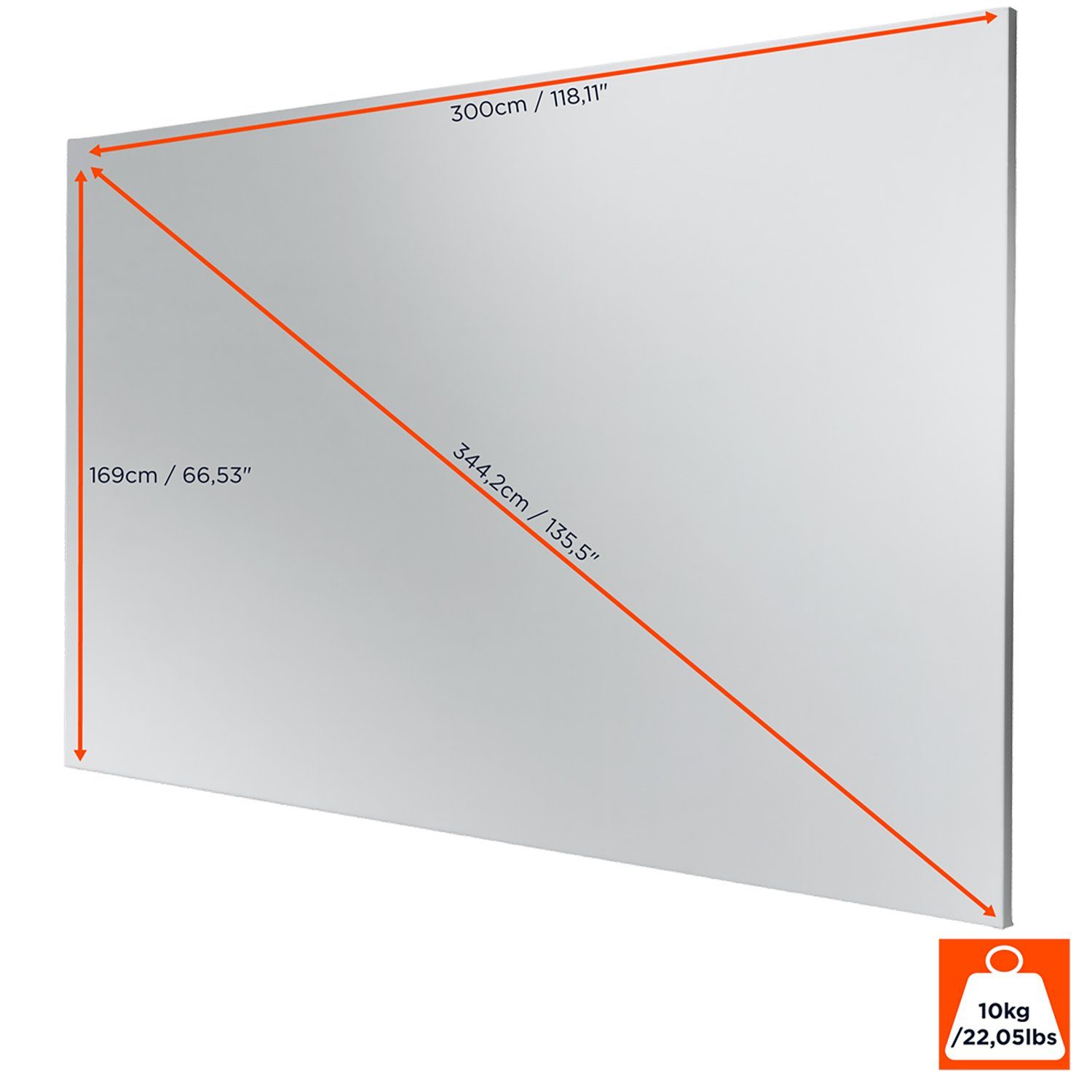 Celexon Expert Rahmenleinwand