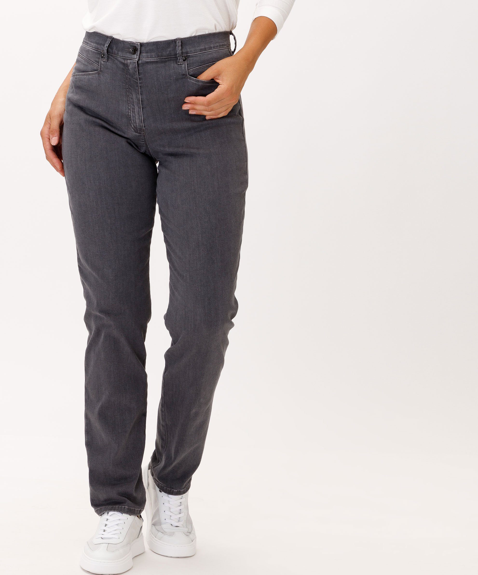 by Caren BRAX RAPHAELA 5-Pocket-Jeans Style grey