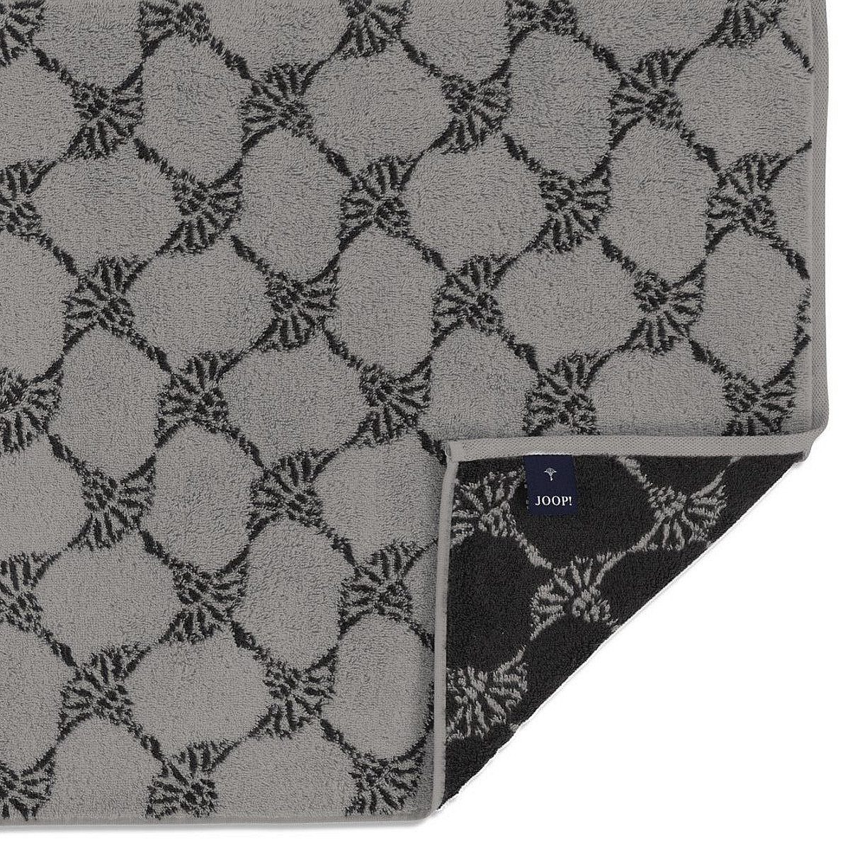 JOOP! Handtuch 2 Stück Joop! Handtuch Cornflower 1721-77 platin 50x100, Wal günstig online kaufen