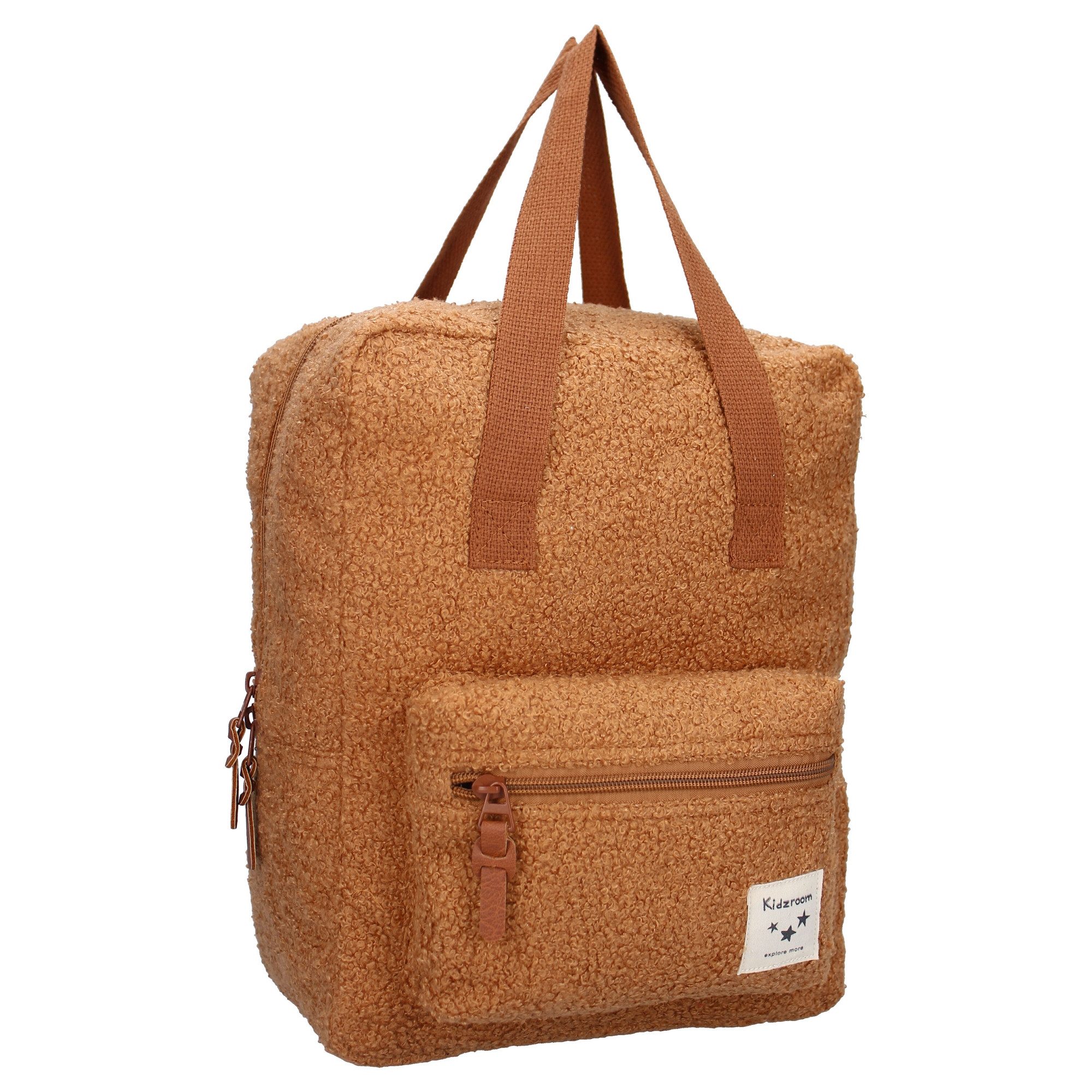 Vadobag Cityrucksack Berlin Soft Whispers, aus Teddystoff gefertigt